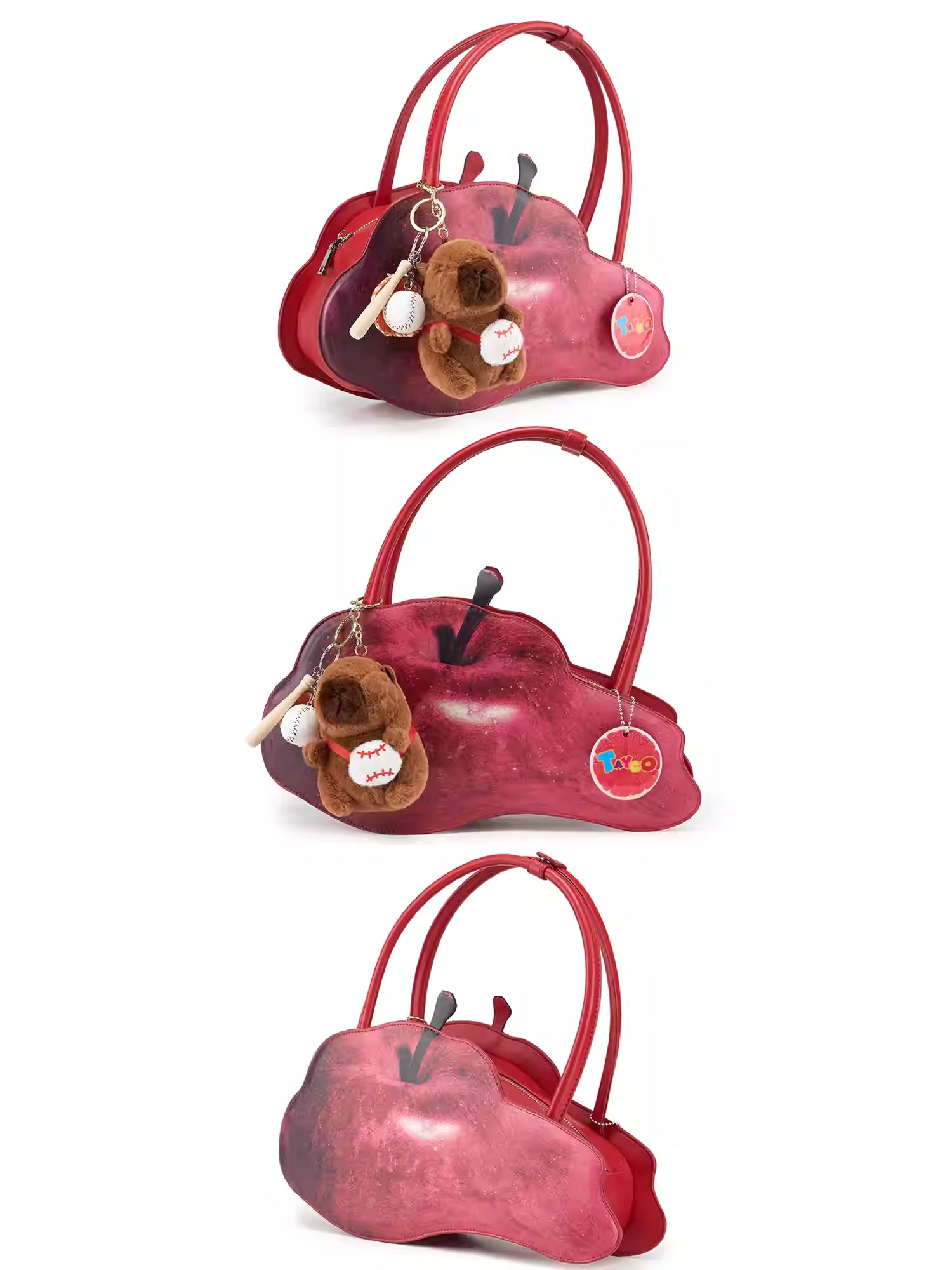 TAYCO  Crimson Apple Bag