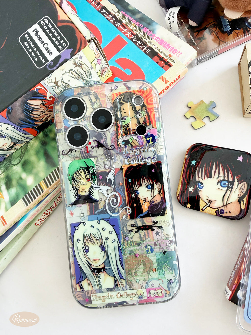 RUKAWAZ x Oliwa Angelic College Phone Case