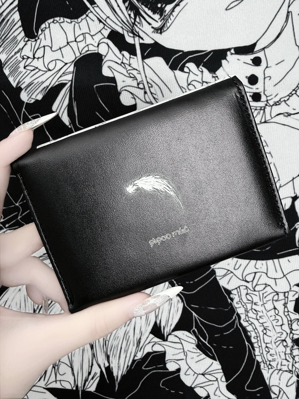 PiPOOxISEYA Gothic Seraphim Twin Wallet