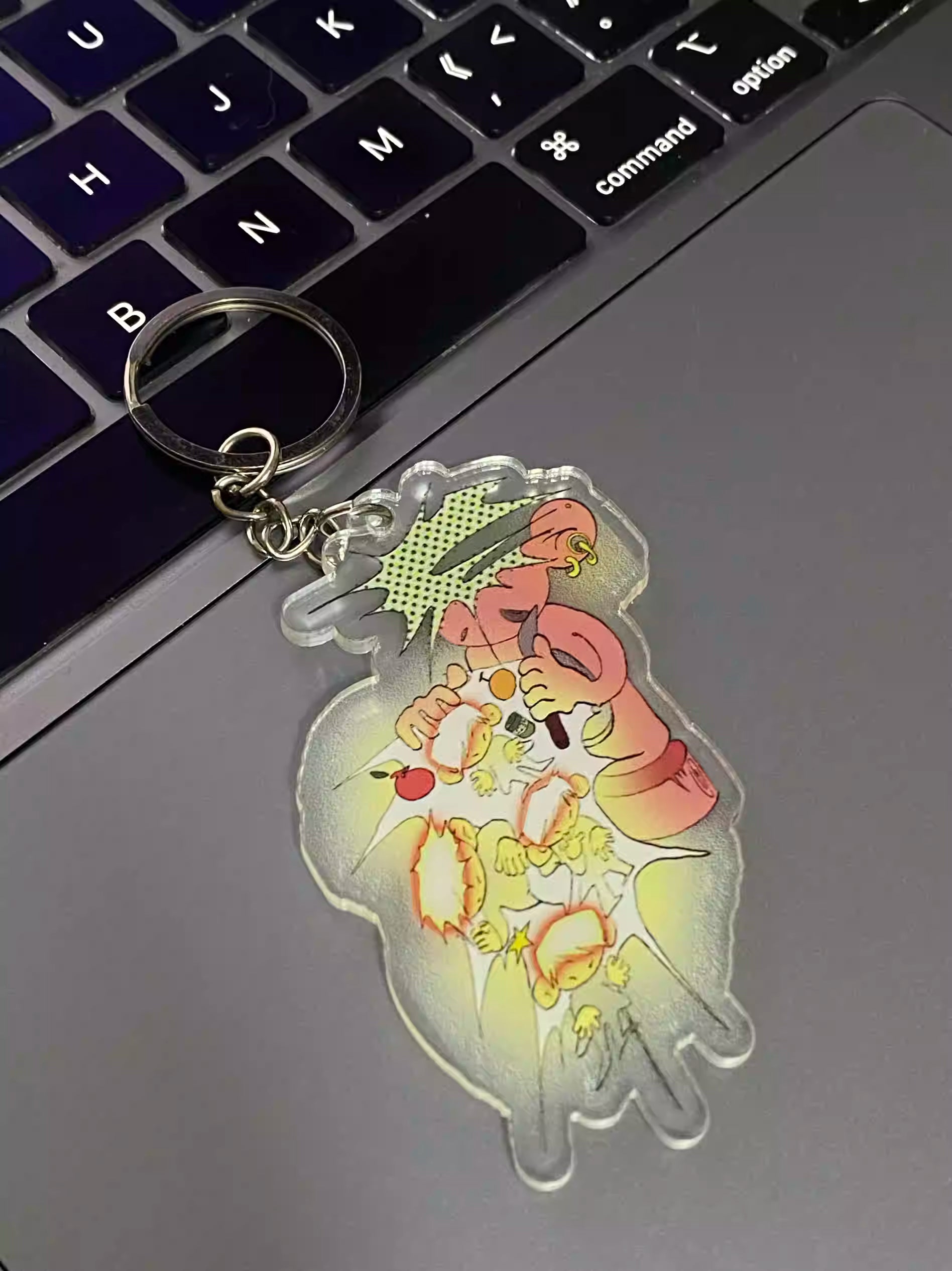 Human & Salted Jam Blast Pop Keychain Series