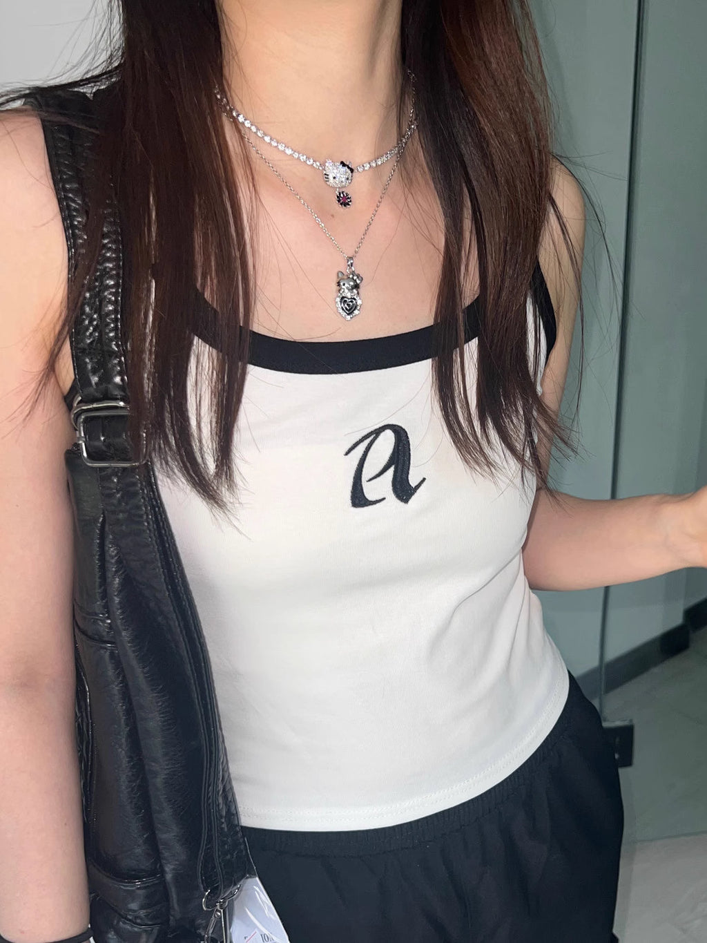 MATHE Diamond HelloKitty Chocker/Necklace