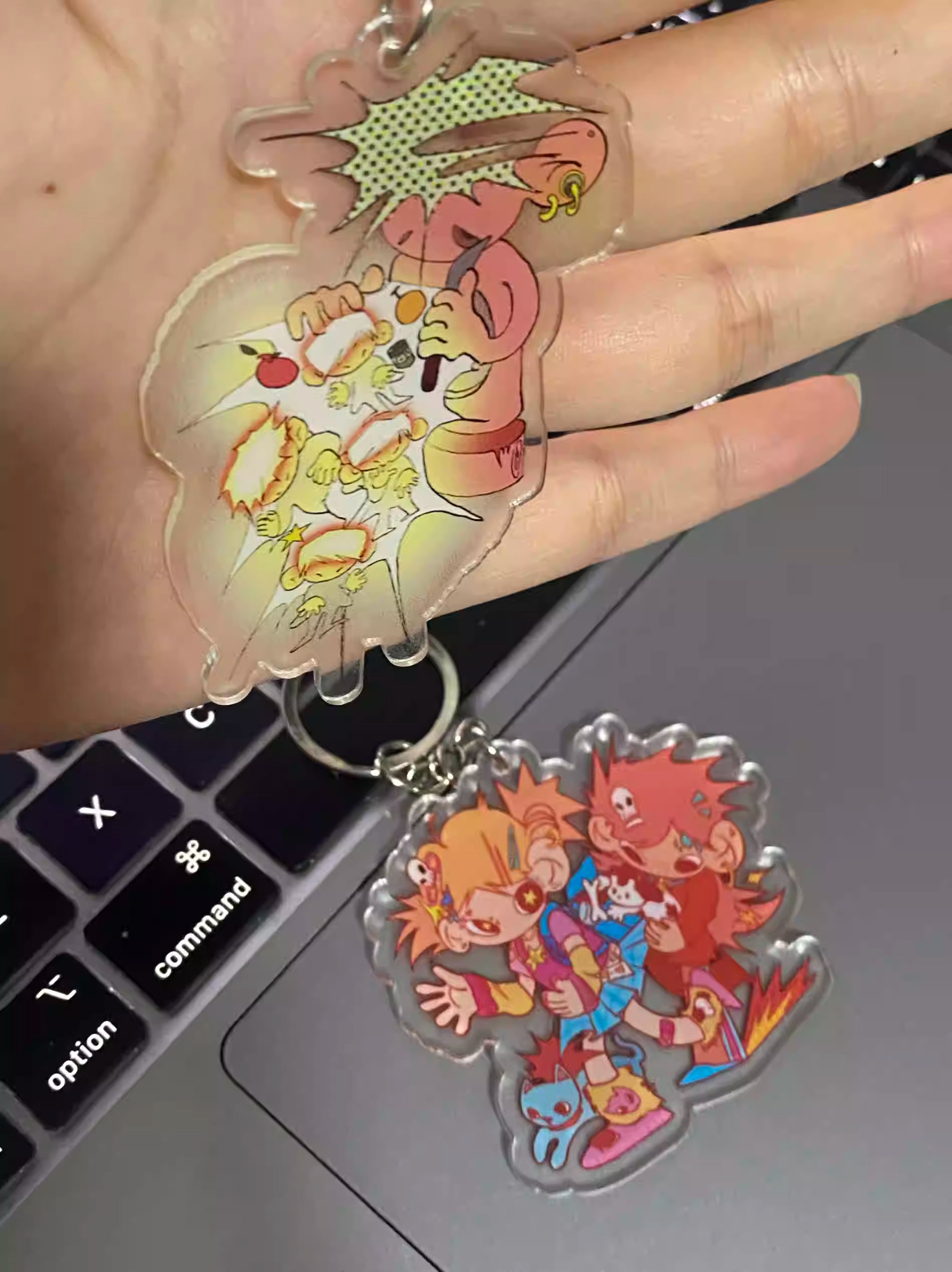 Human & Salted Jam Blast Pop Keychain Series