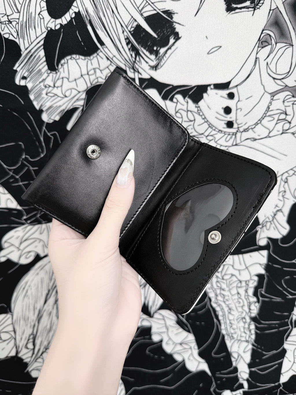 PiPOOxISEYA Gothic Seraphim Twin Wallet