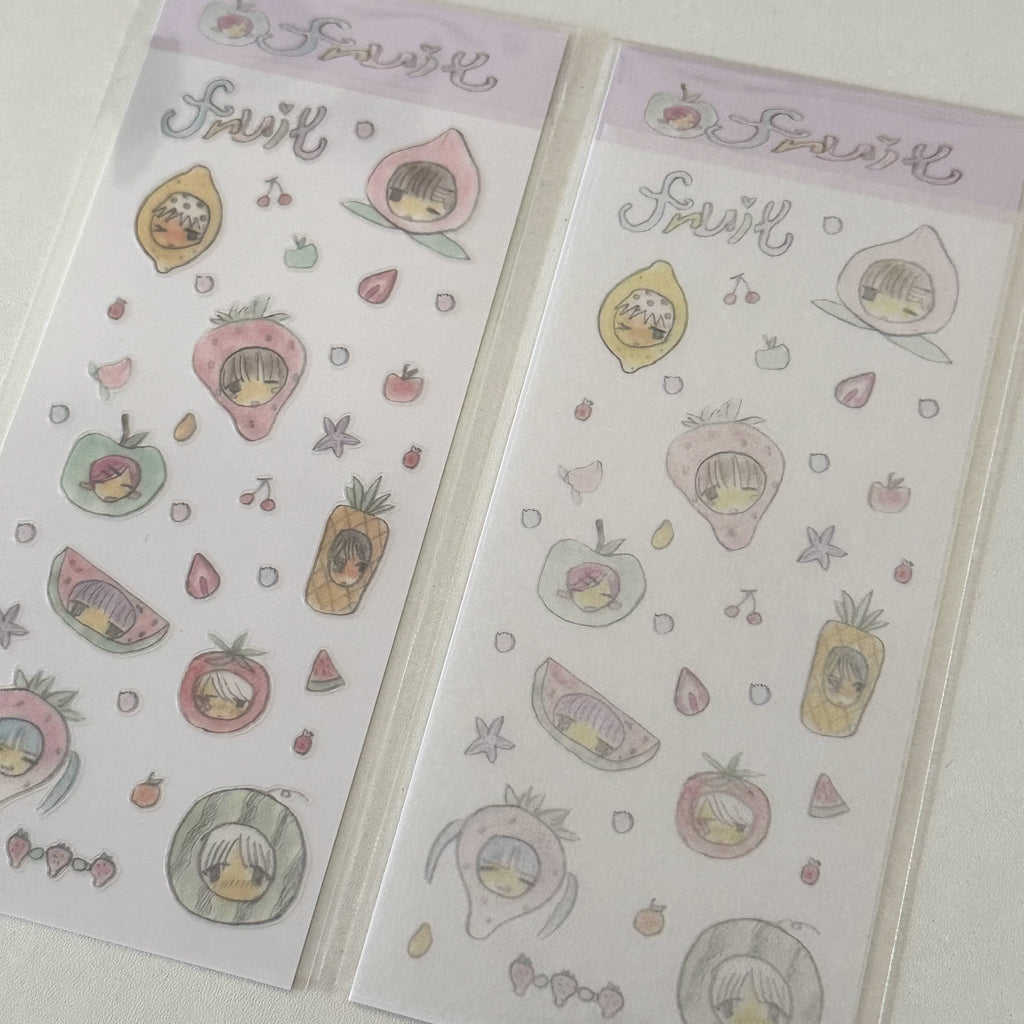 Nemony Fruit Girl Sticker