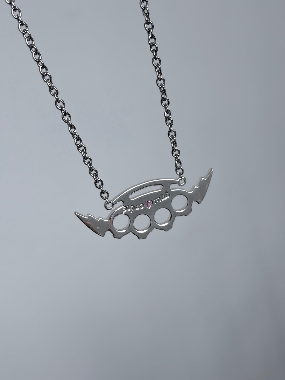 PiPOO×Yunyun Critical Hit Knuckle Necklace