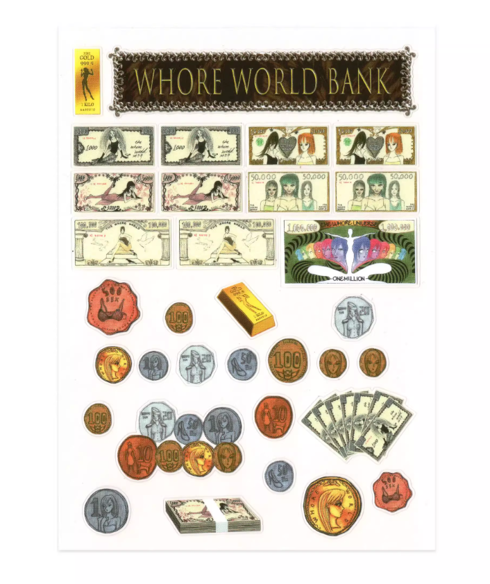 Niptong Money & Coins Stickers