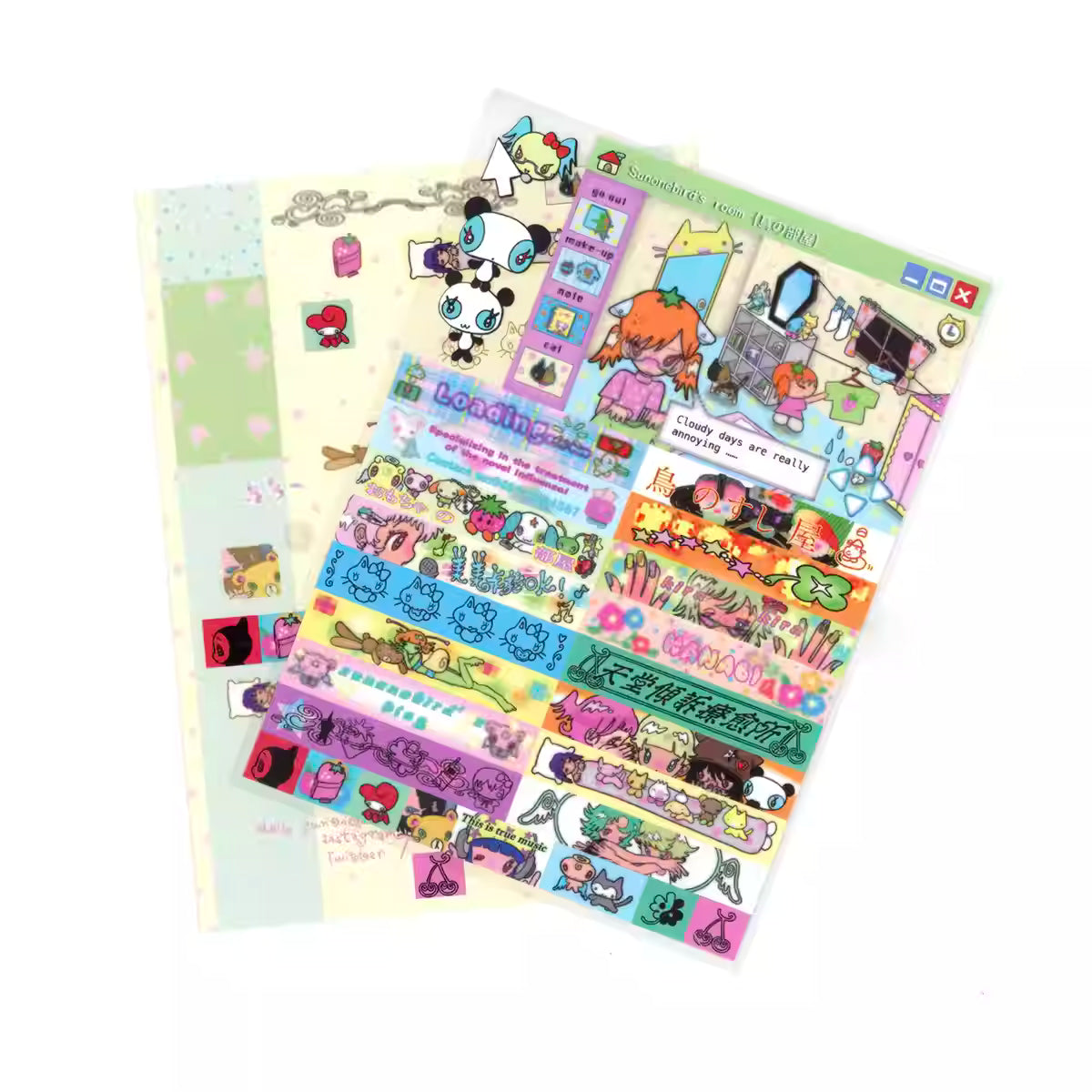 sunonebird Healing Room Stickers