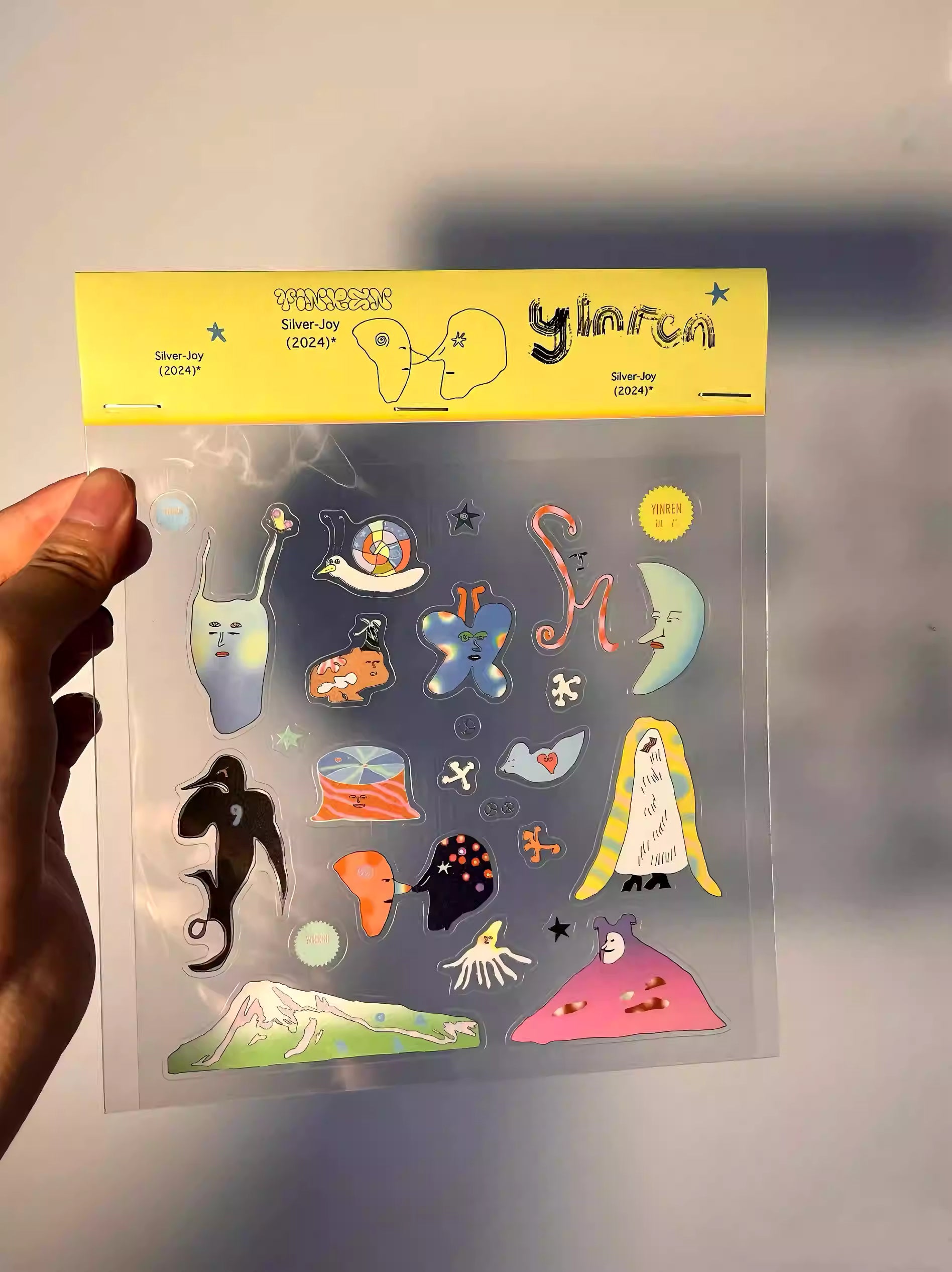 Psychedelic Kingdom Jelly Stickers