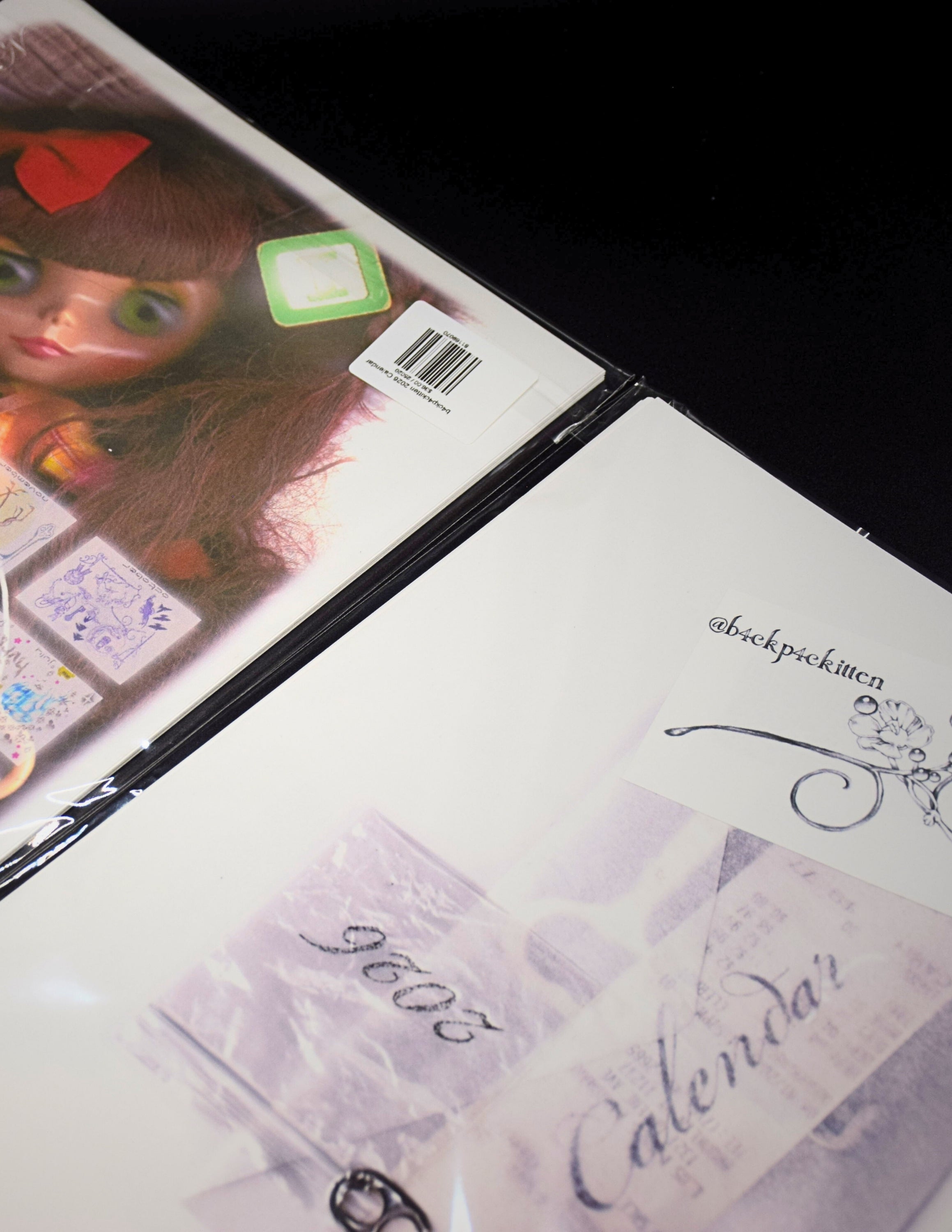 b4ckp4ckitten 2026 Calendar