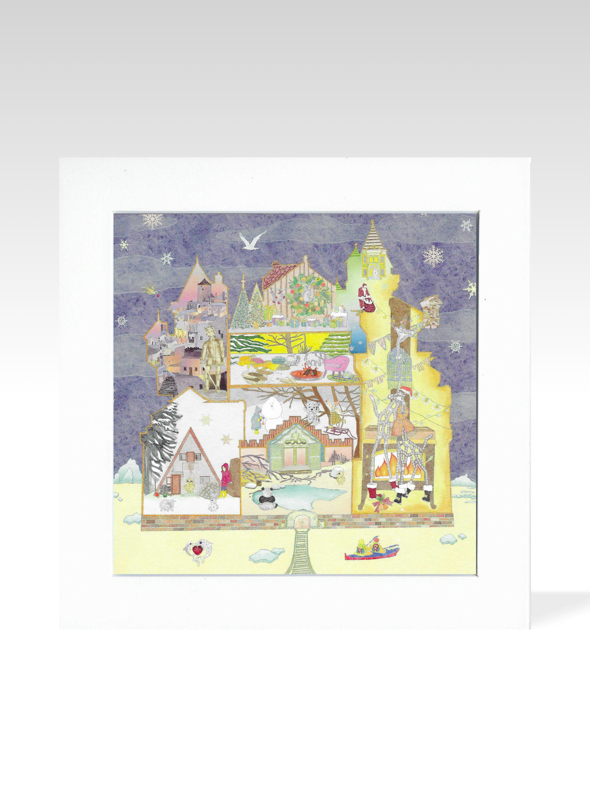 GlowyShell World Giclee