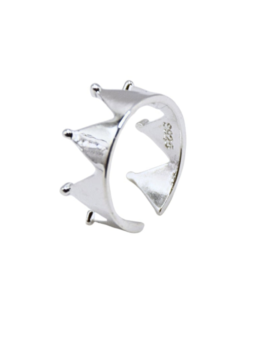Sliver Crown Ring