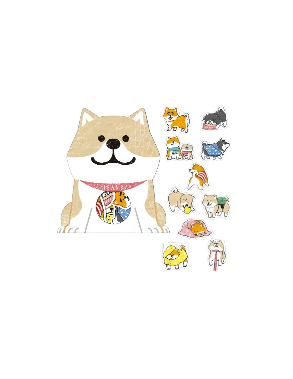 Chubby Corgi Sticker Pack