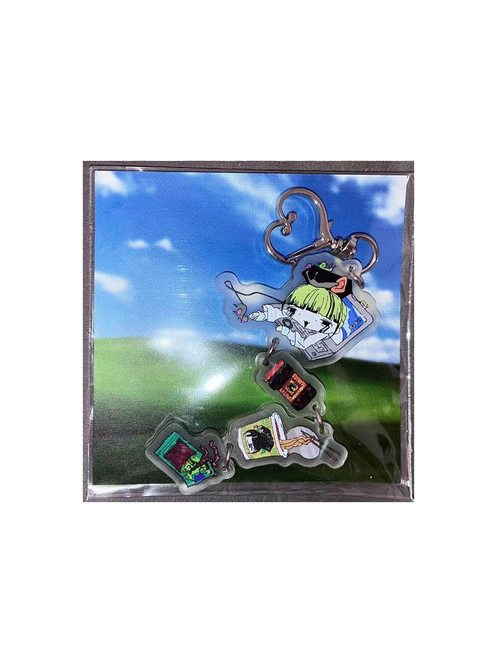 Pipoo Creepy Cute Girls Keychain