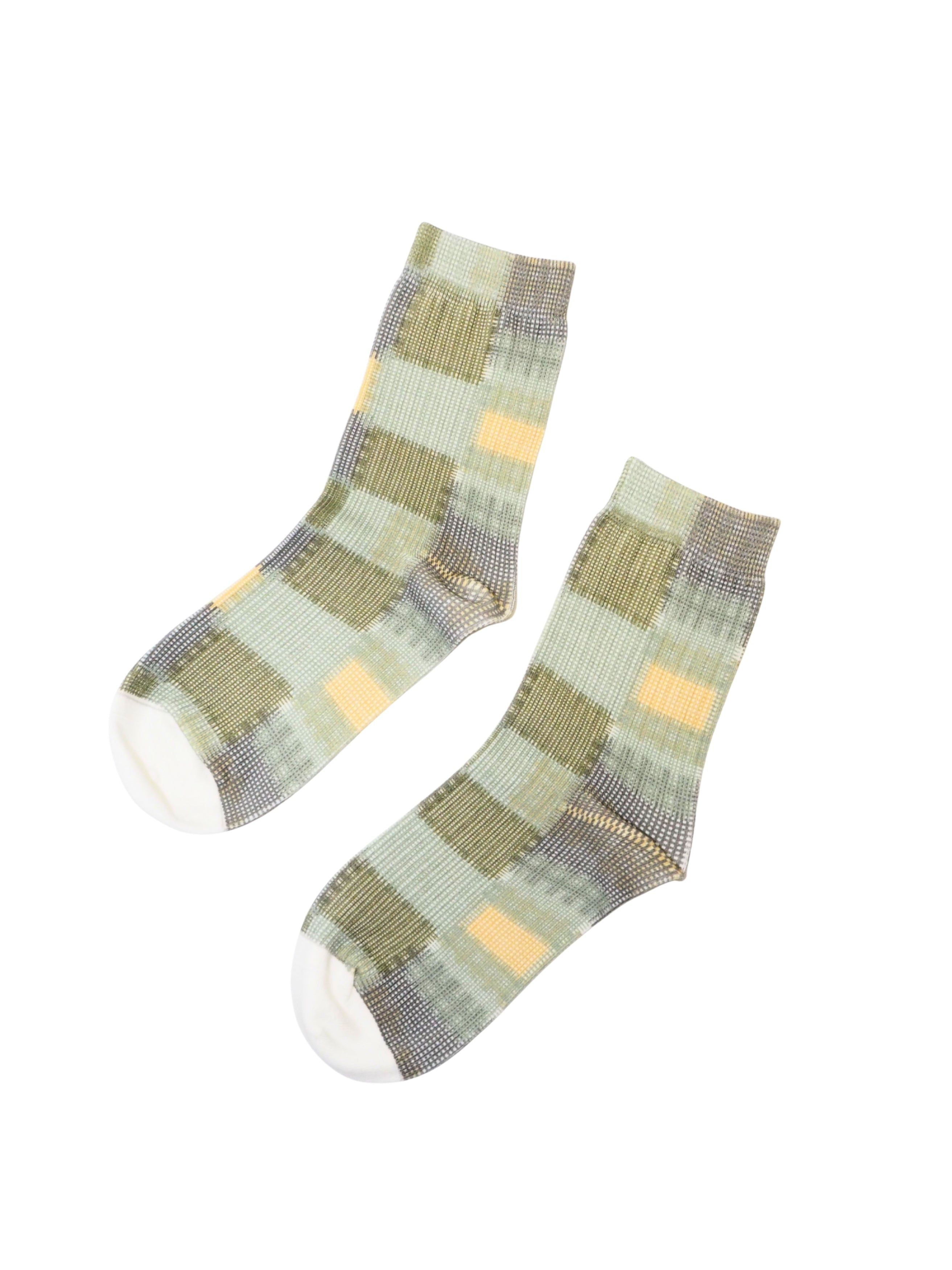 Color Block Mid-Calf Socks
