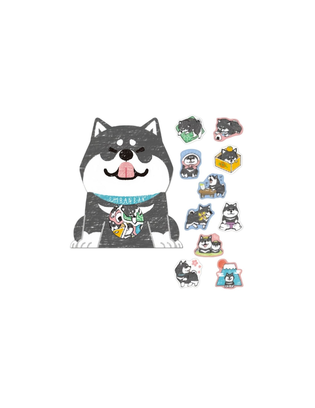 Chubby Corgi Sticker Pack