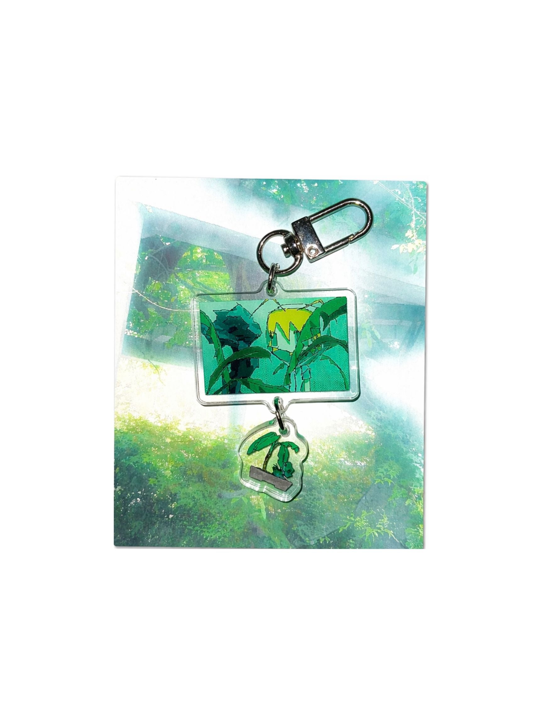 Pipoo & 7:45 Go Garden Keychain