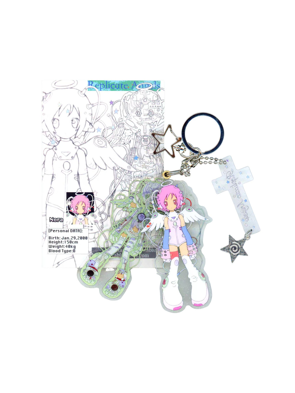 Oliwa Replicate Angel! Keychain