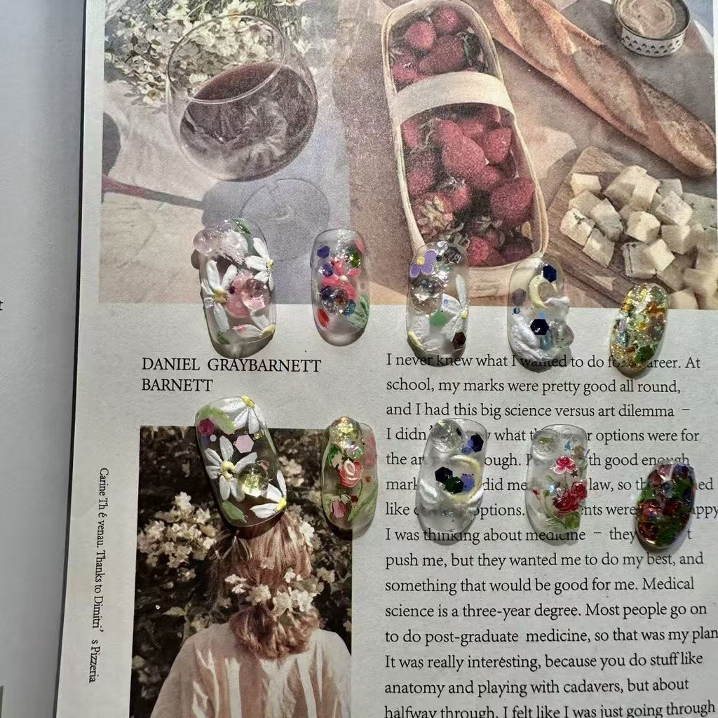 Fairy Garden Press-On Nails