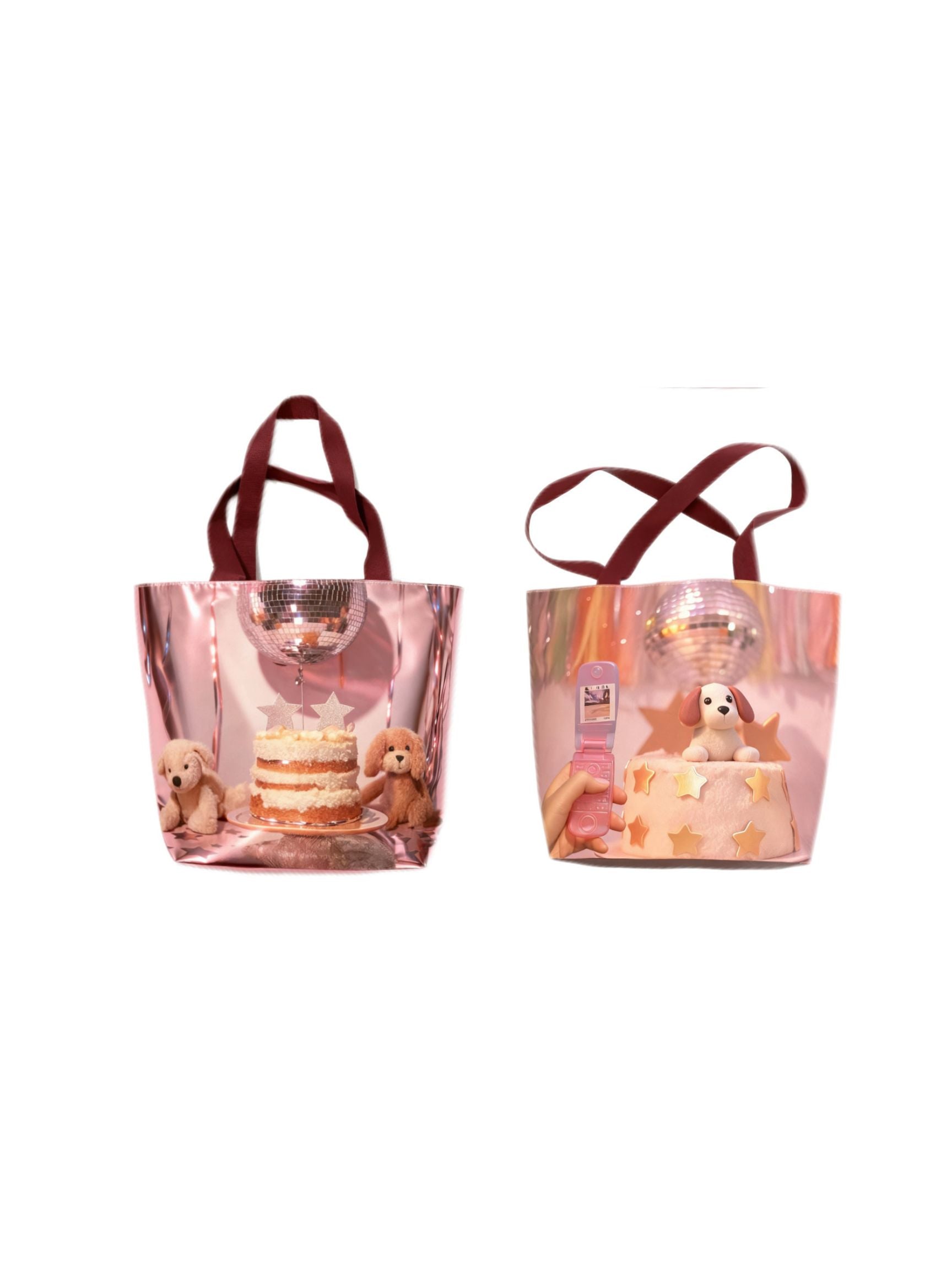 Human & Salted Jam Original Cute Puppy Tyvek Tote Bag