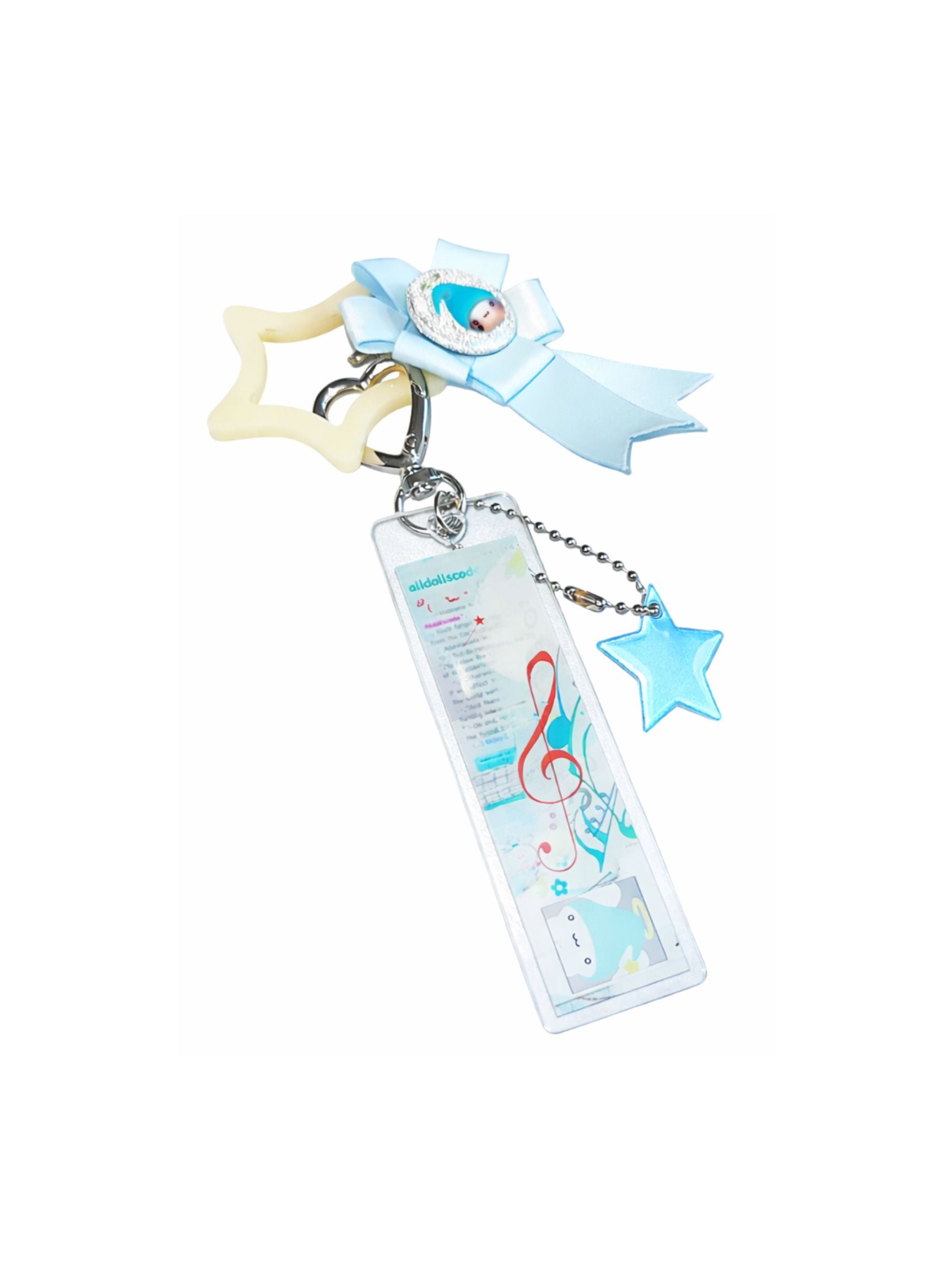 alldollscode Star Angel Keychain