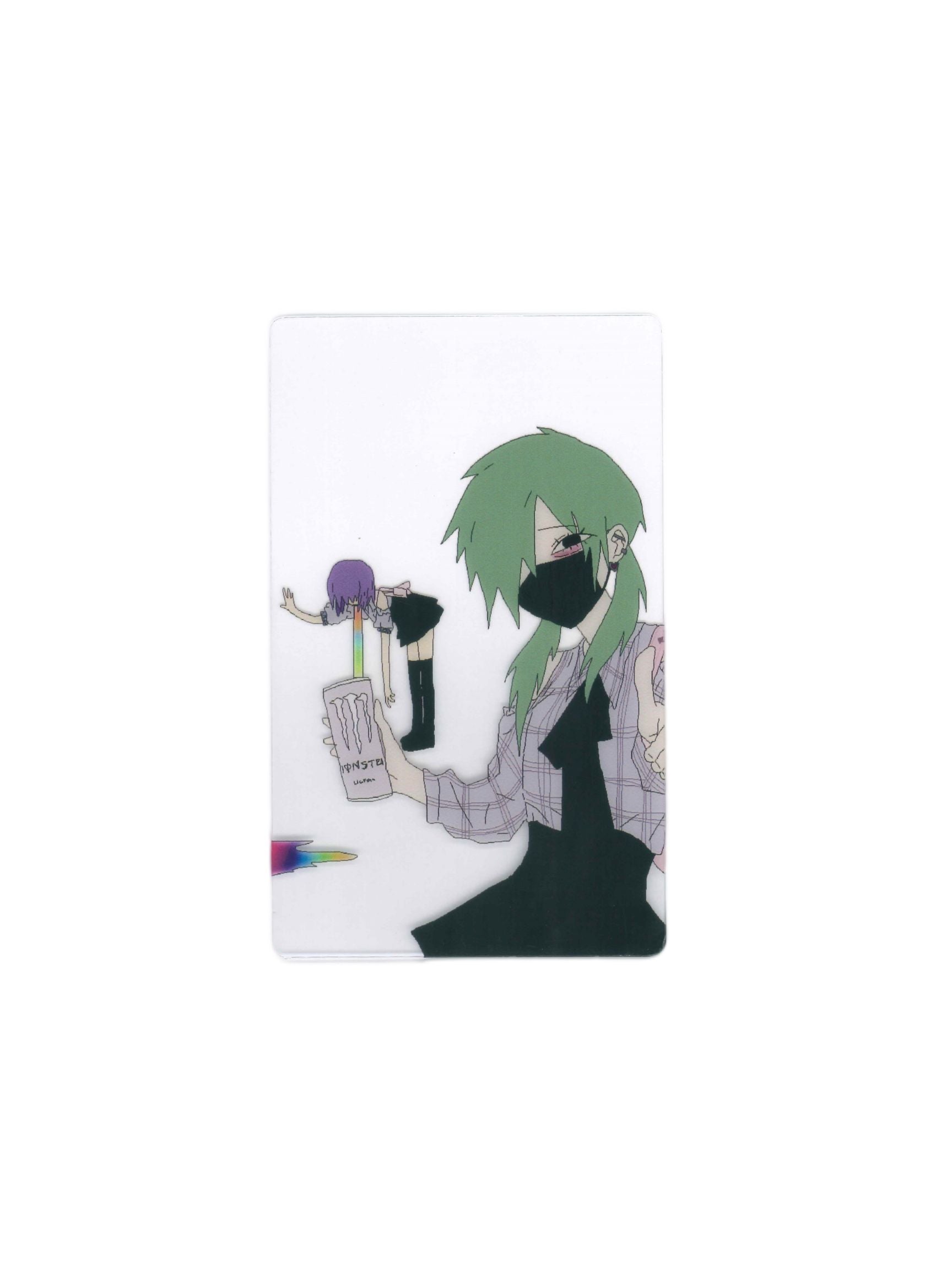 PipooxWarm Crystal Watching You Clear Card