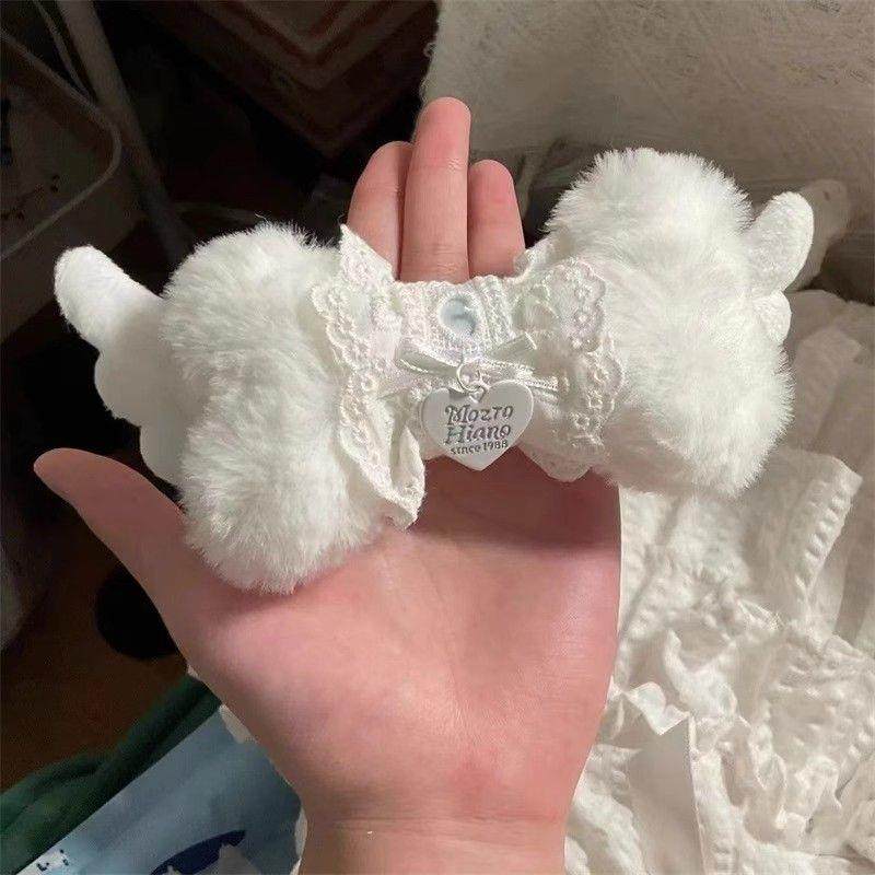 Lace Plush Bone Hair Clip