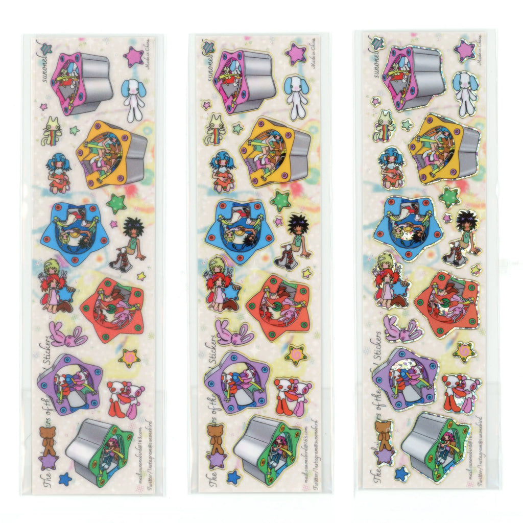 Sunonebird The The revolving stars Stickers