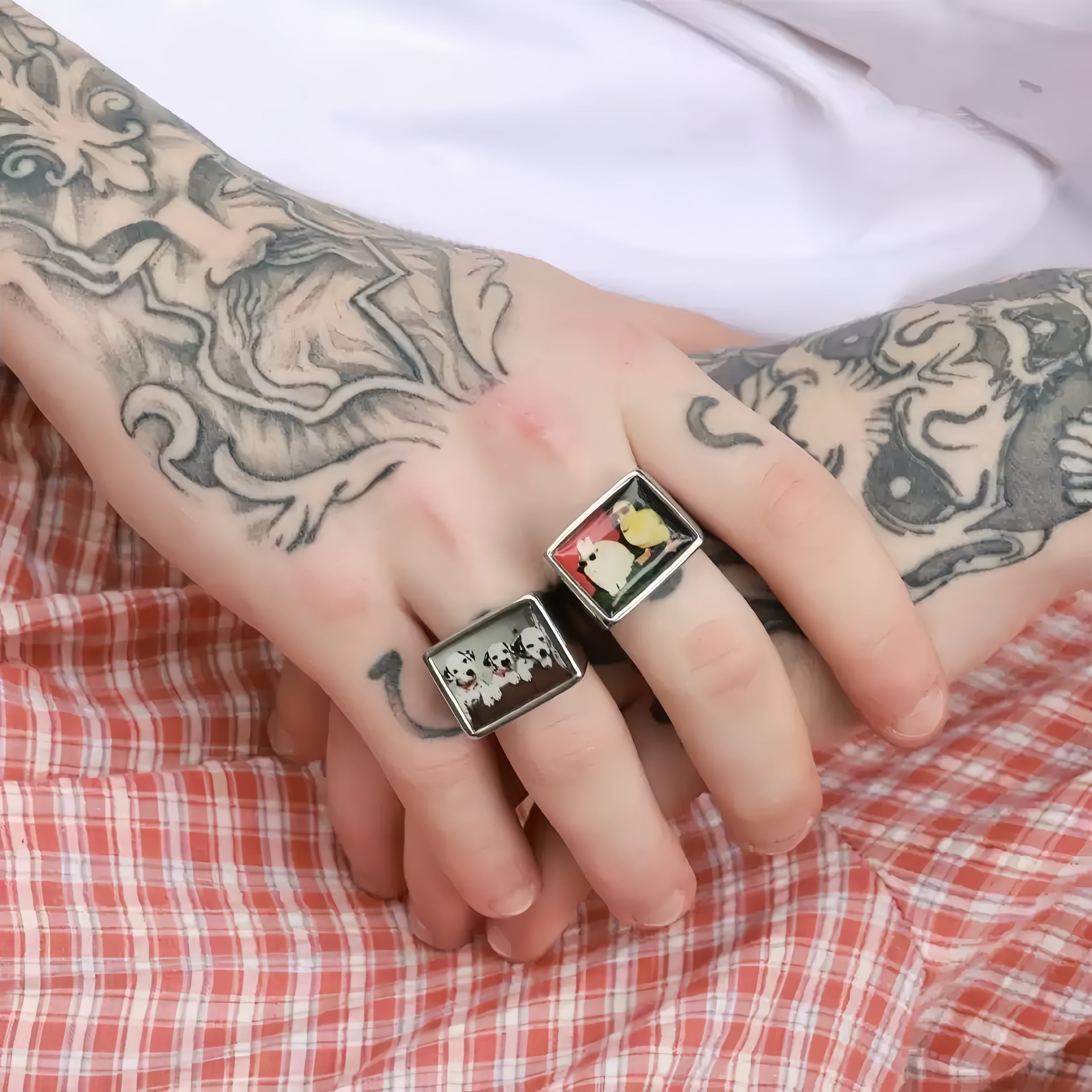 CHICHABOOM Street Snapshot Square Ring