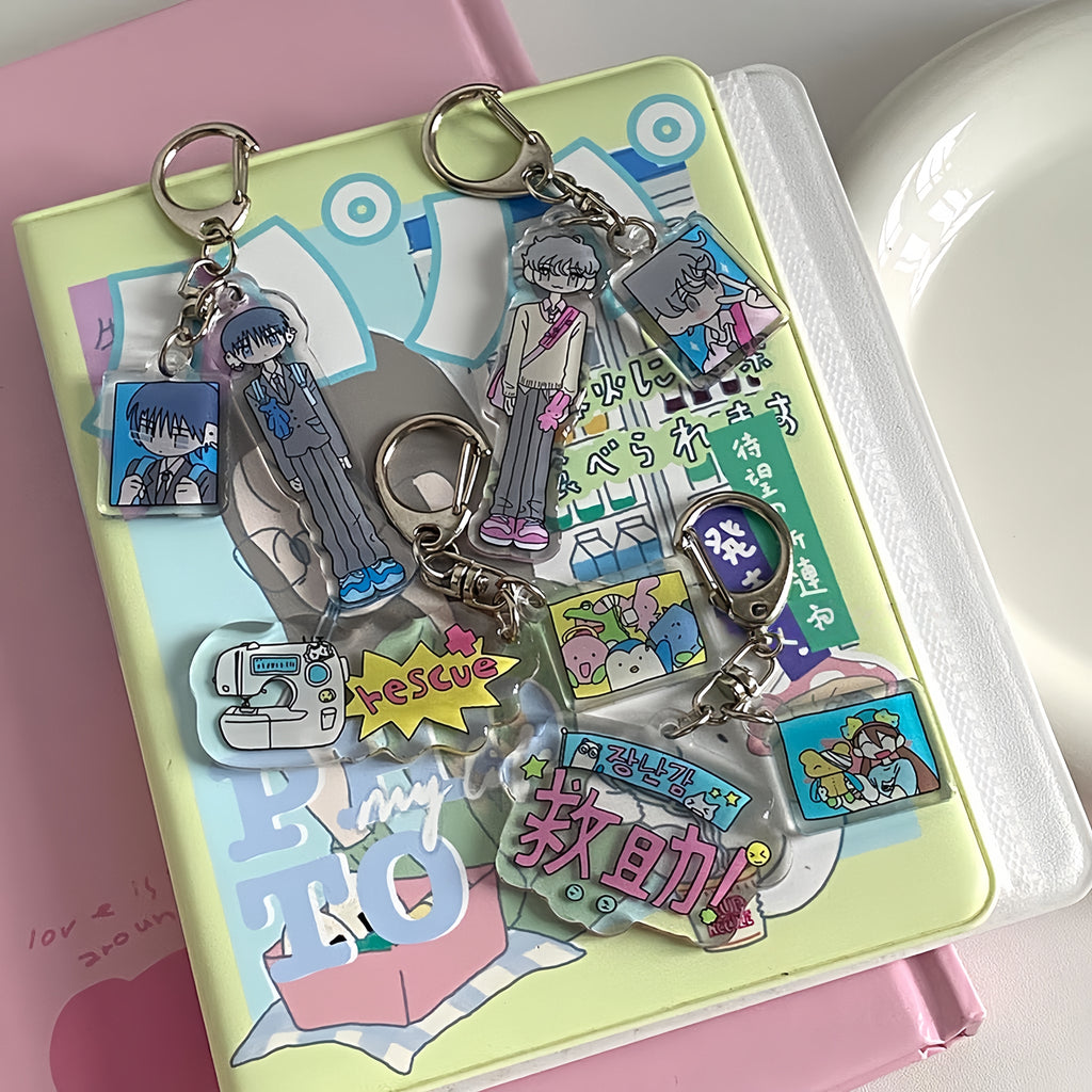 Tiny Mood Keychain
