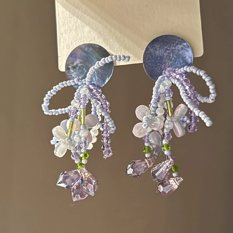 Lavender Bloom Earrings