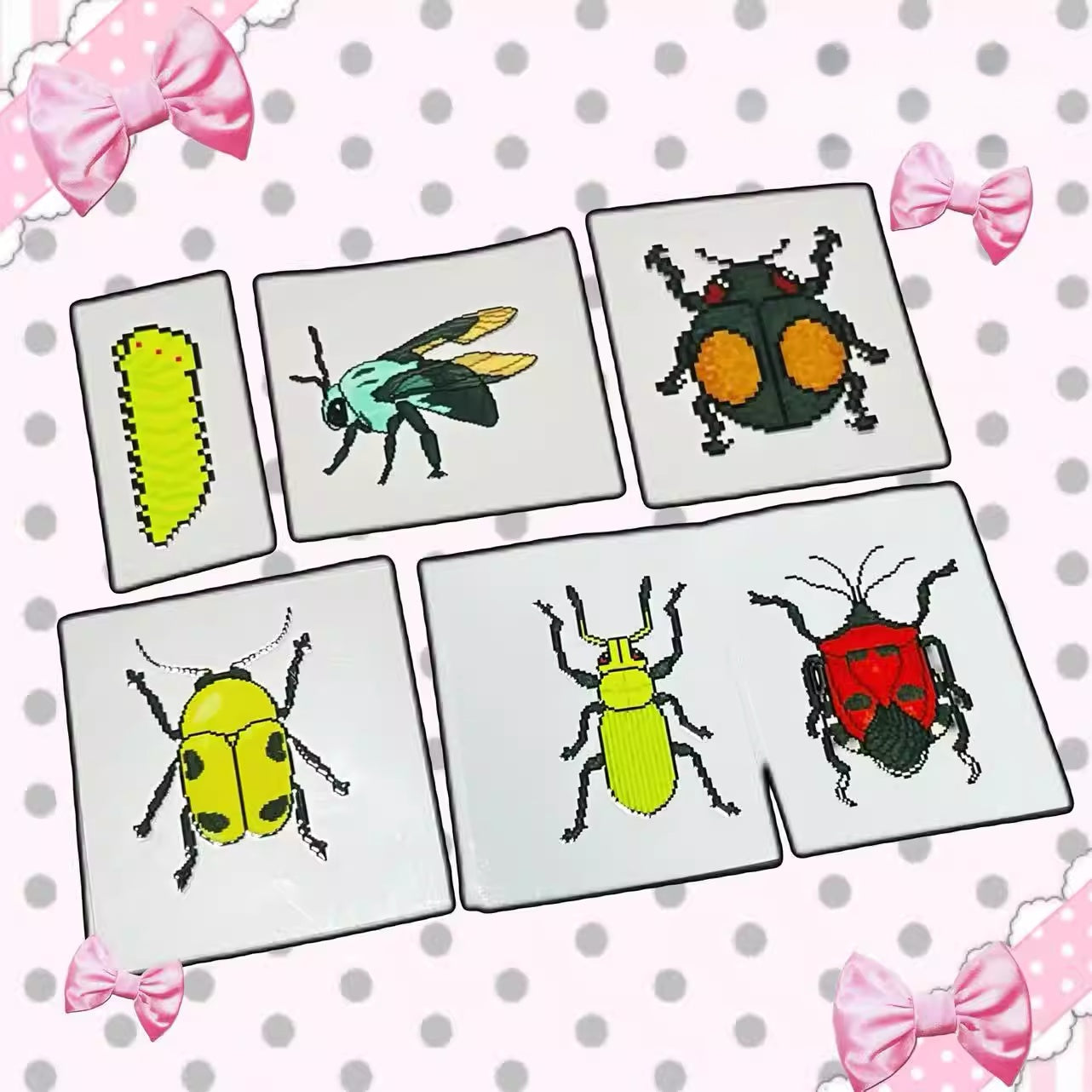 Pipoo Pixel Bug Squad UV Sticker