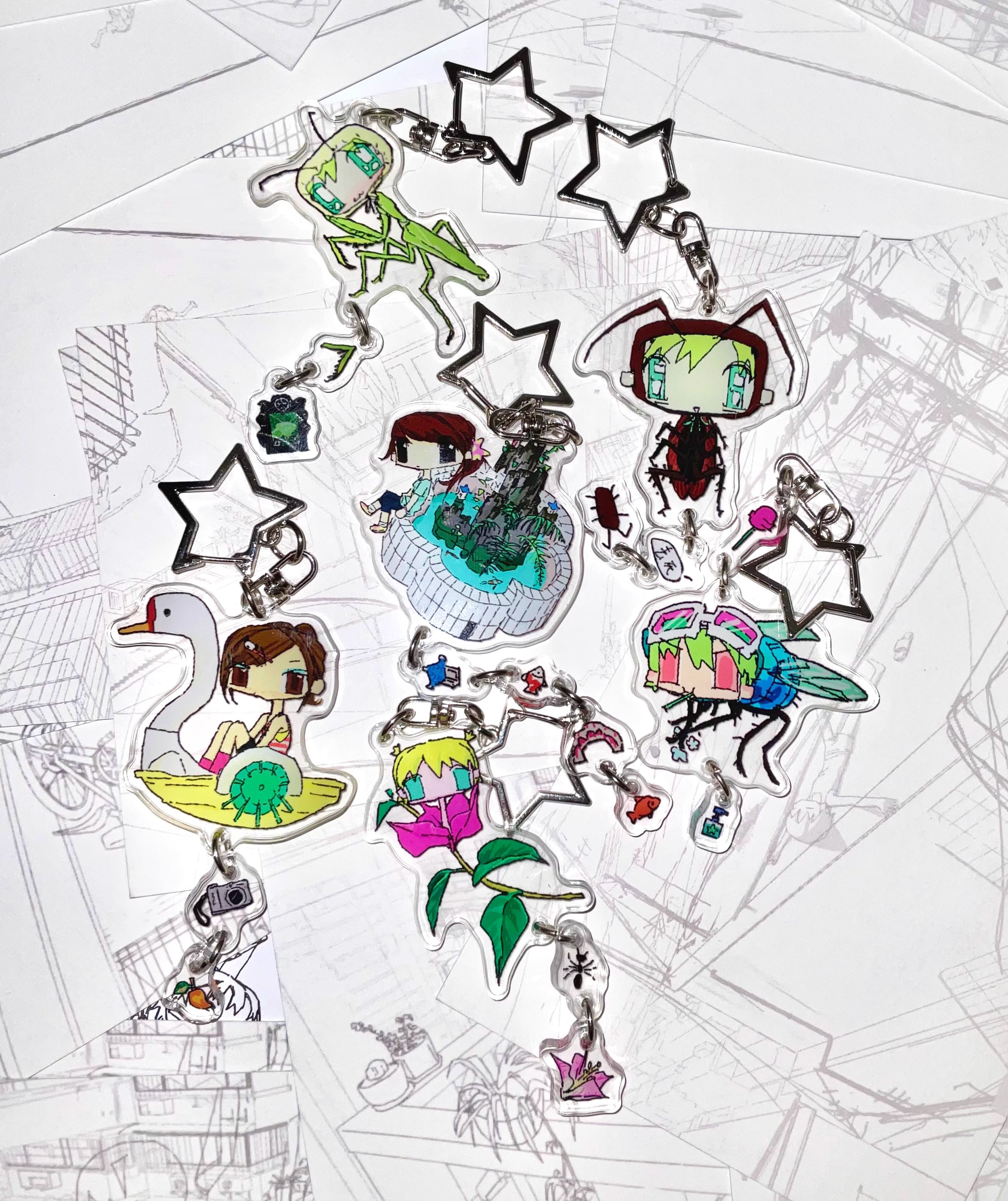 Pipoo Bug Buddy Charms