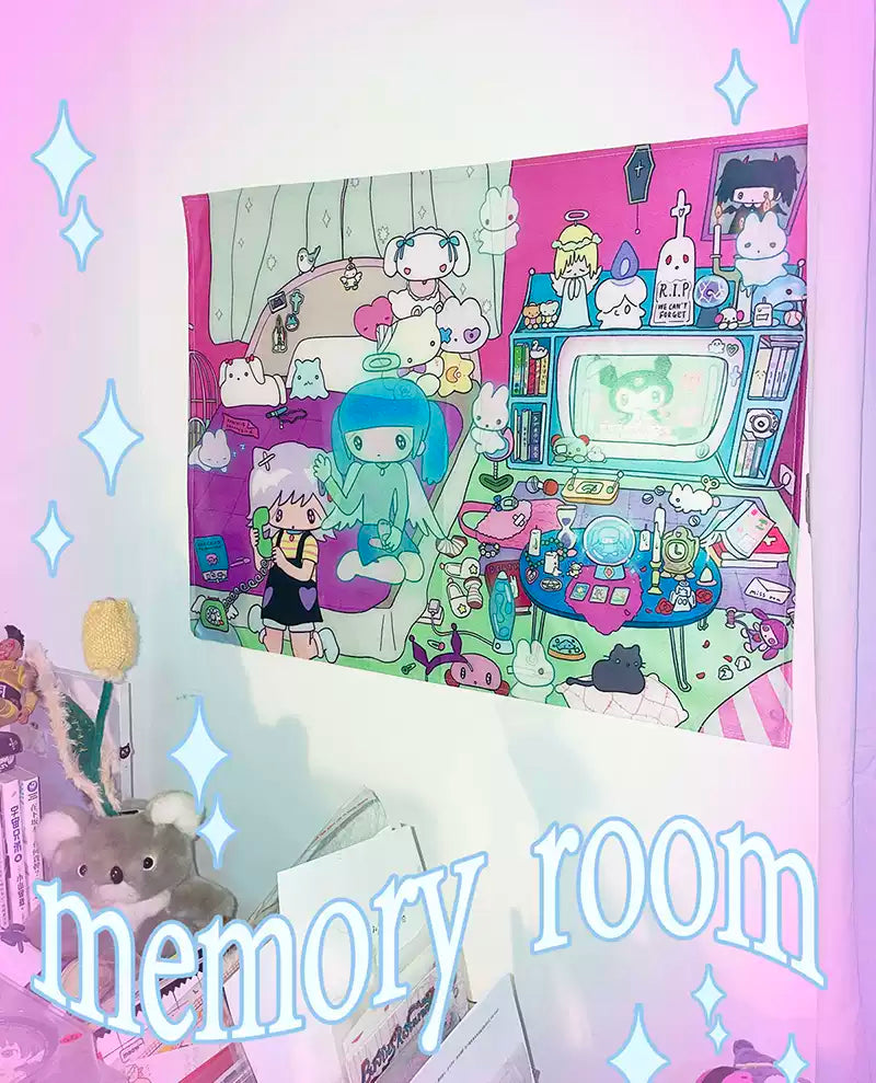 Sunonebird Memory Room Tapestry