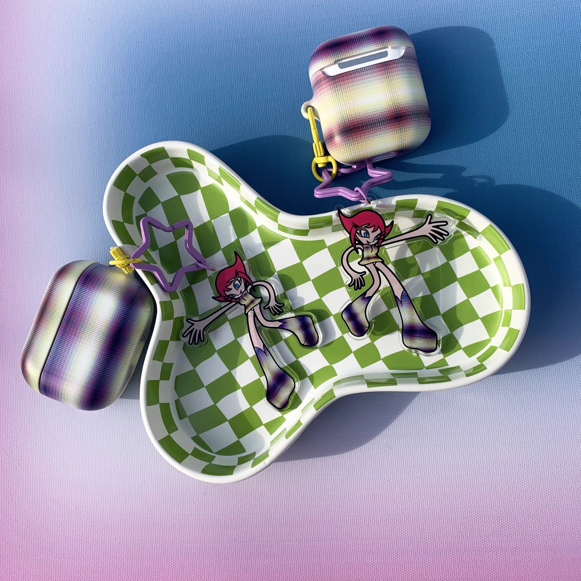 DOL station Retro Y2K Funky Girl Acrylic Charm