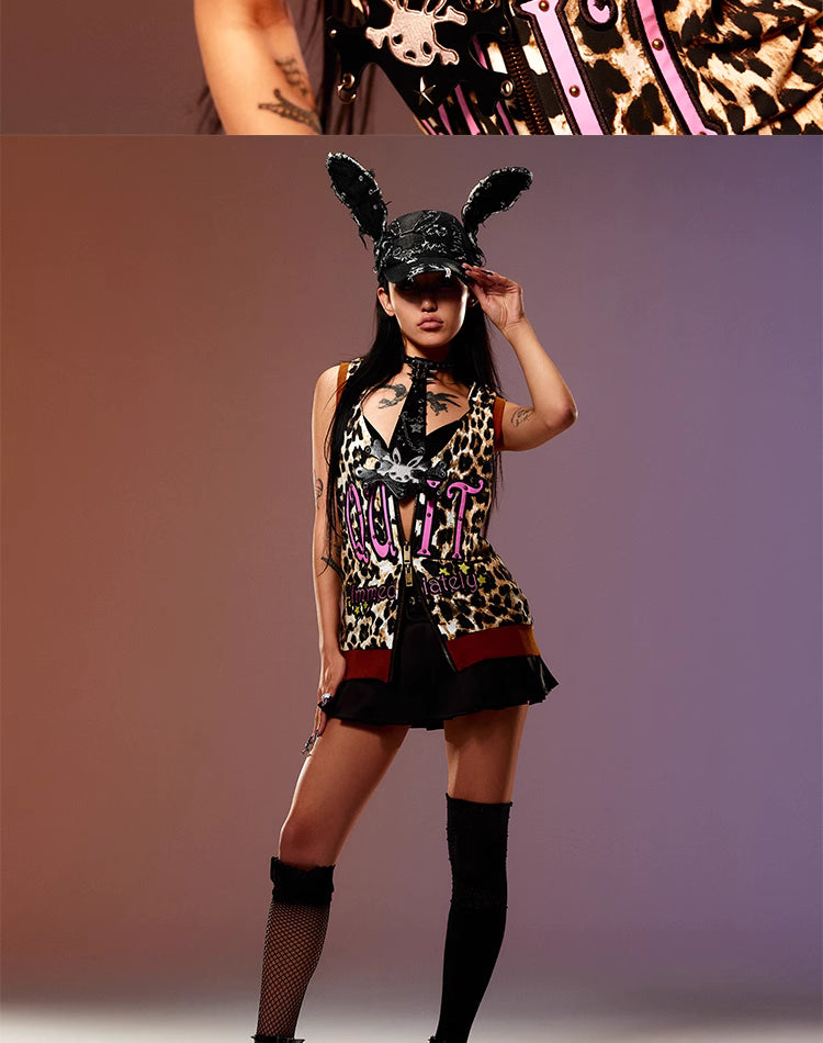 CFIERCE Toxic Bunny Tie