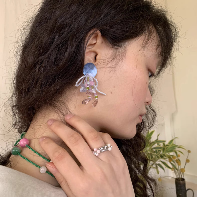 Lavender Bloom Earrings