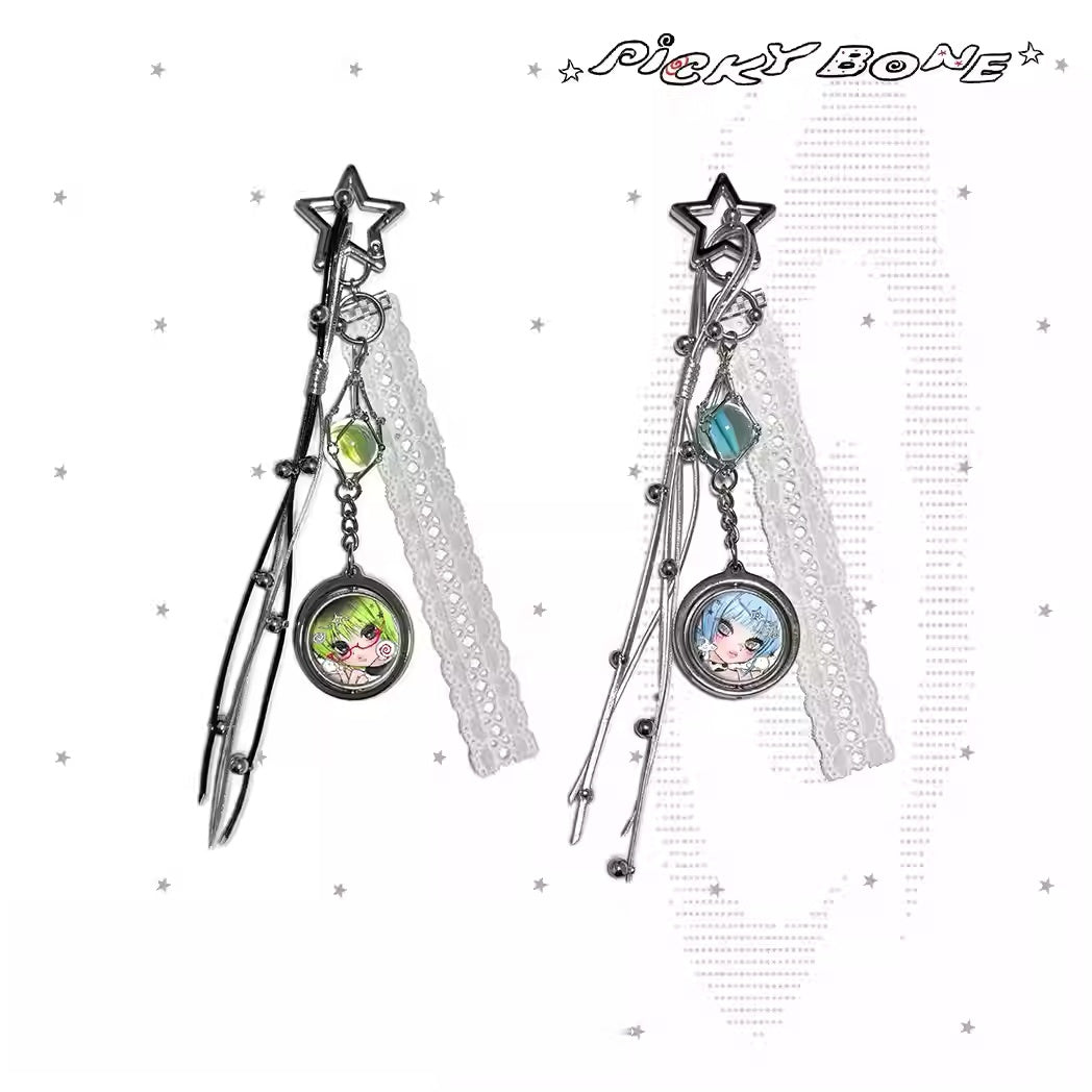 pickybone Supernova Round Charm