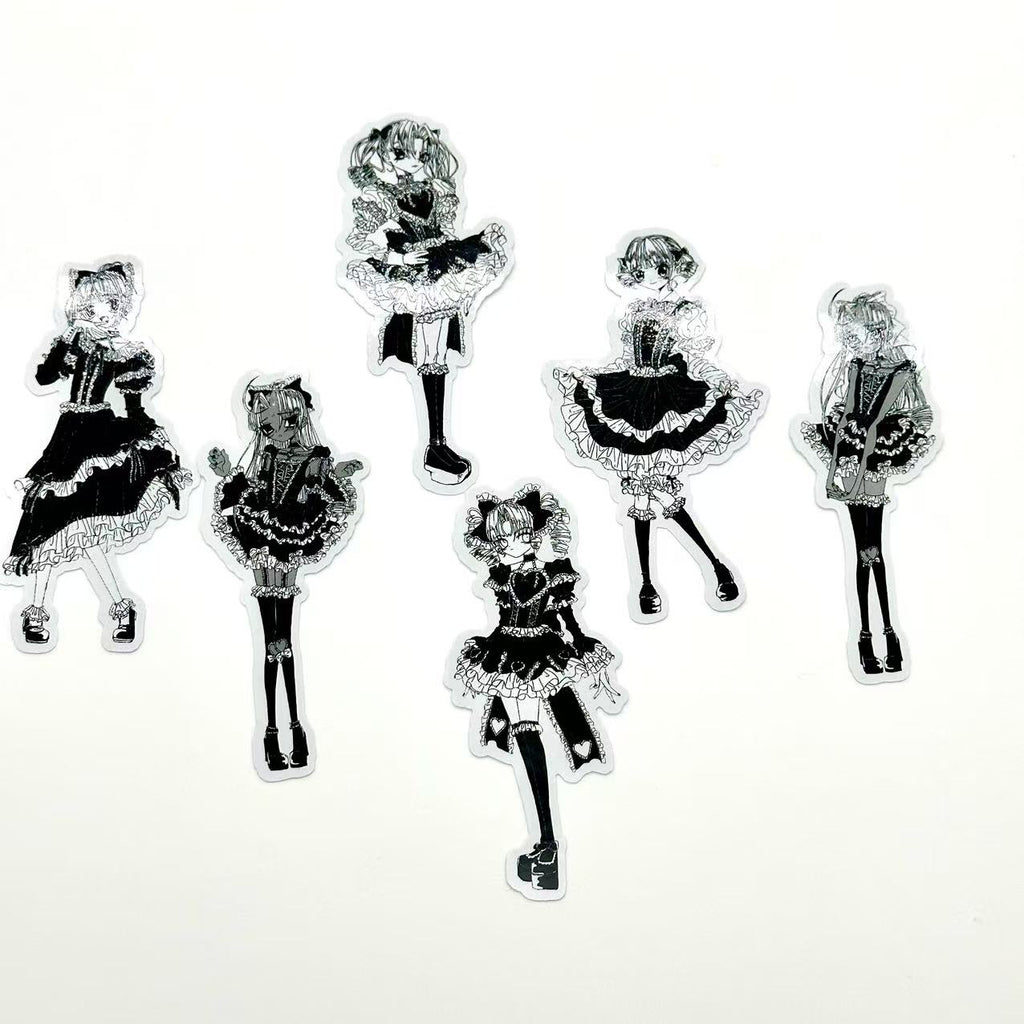 PiPOOxISEYA Gothic Seraphim Twin Sticker