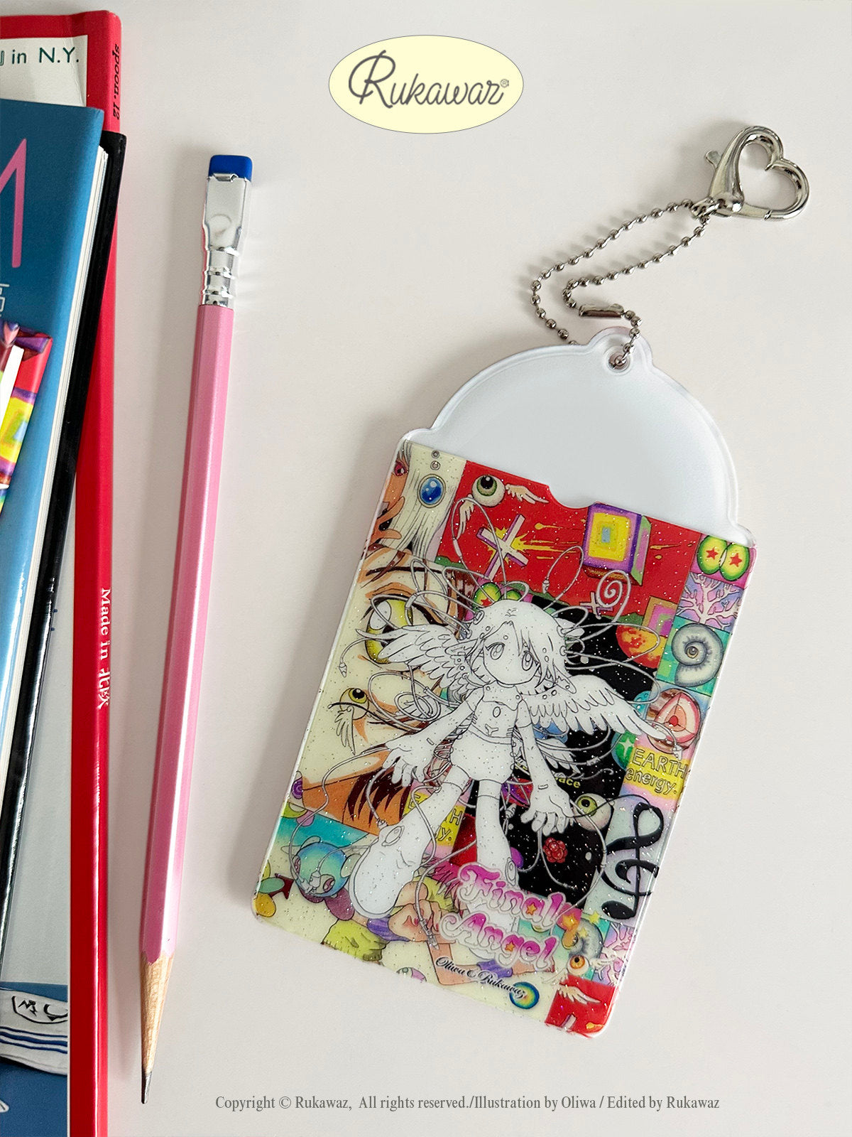 Rukawaz x Oliwa Final Angel Card Holder