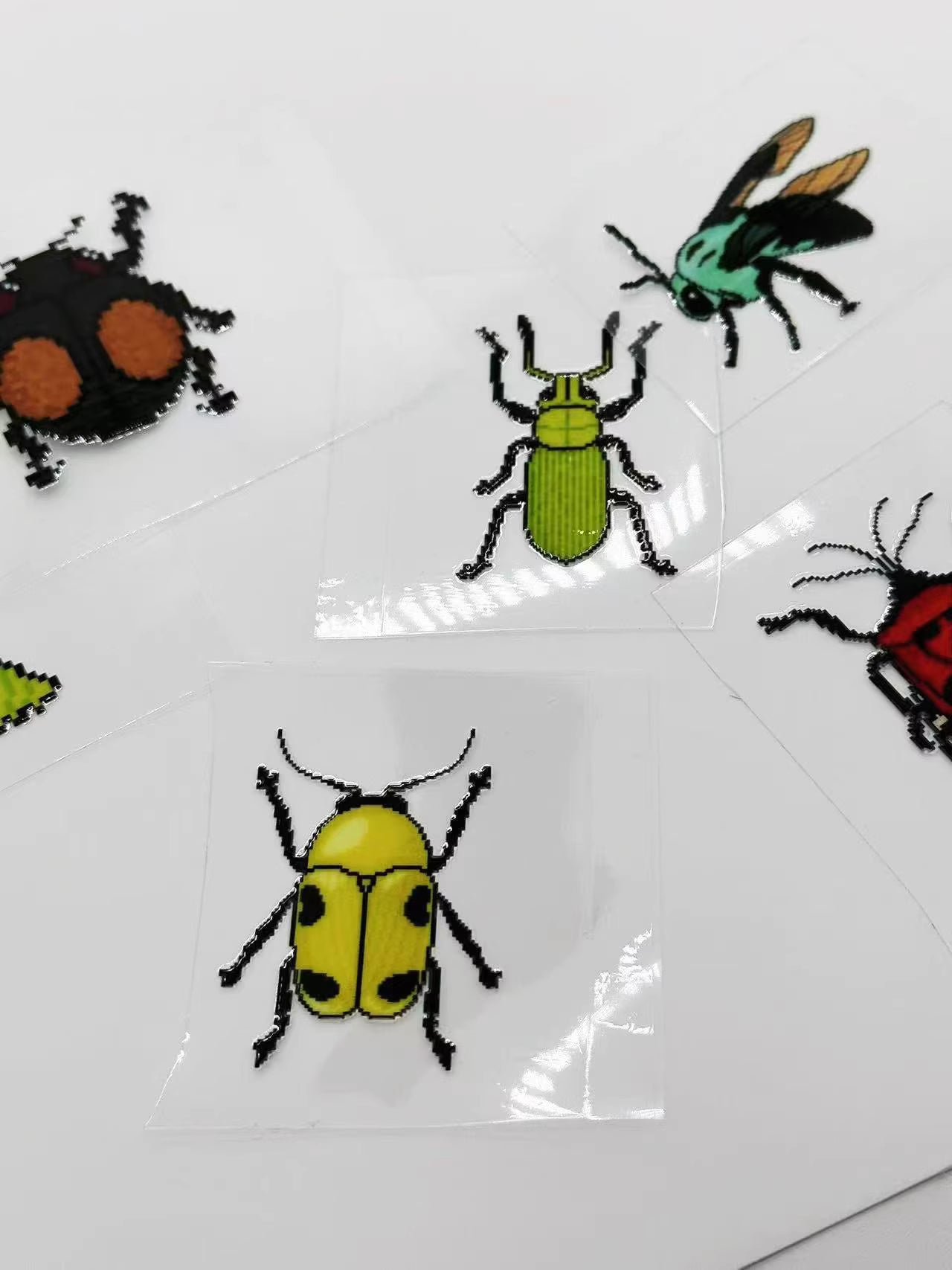 Pipoo Pixel Bug Squad UV Sticker