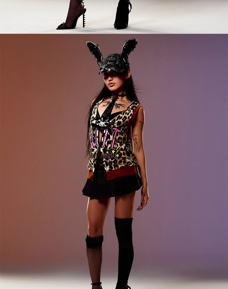 CFIERCE Toxic Bunny Tie