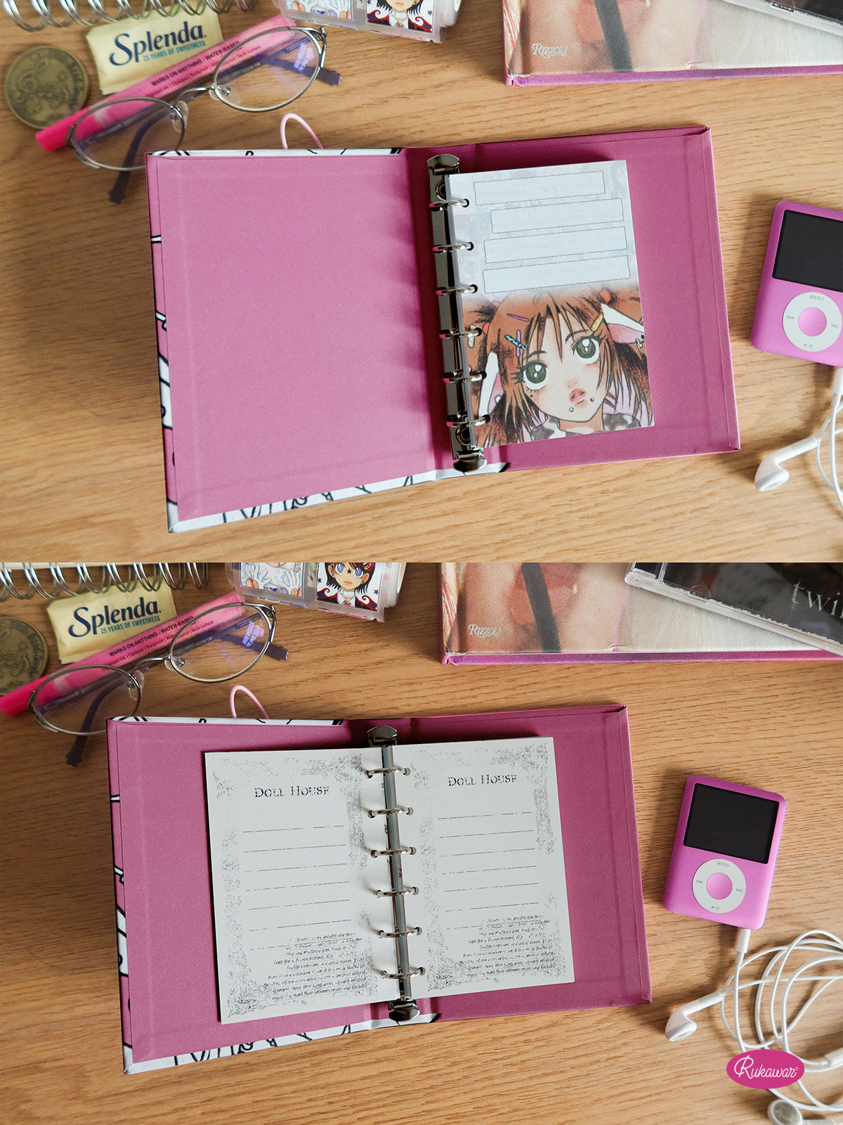 RUKAWAZ x Oliwa Doll House A7 Binder