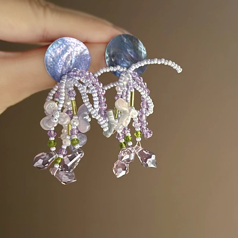 Lavender Bloom Earrings