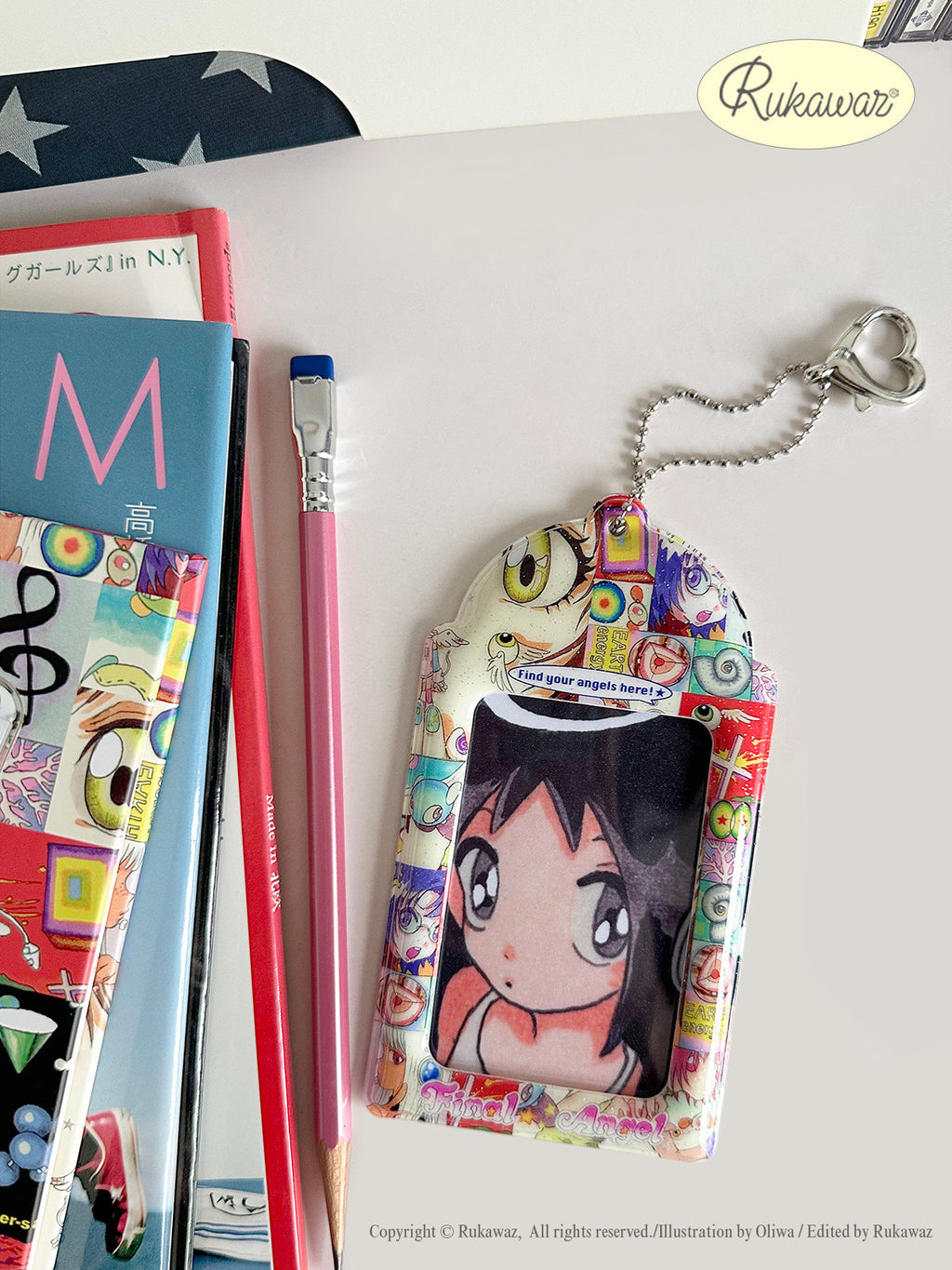Rukawaz x Oliwa Final Angel Card Holder