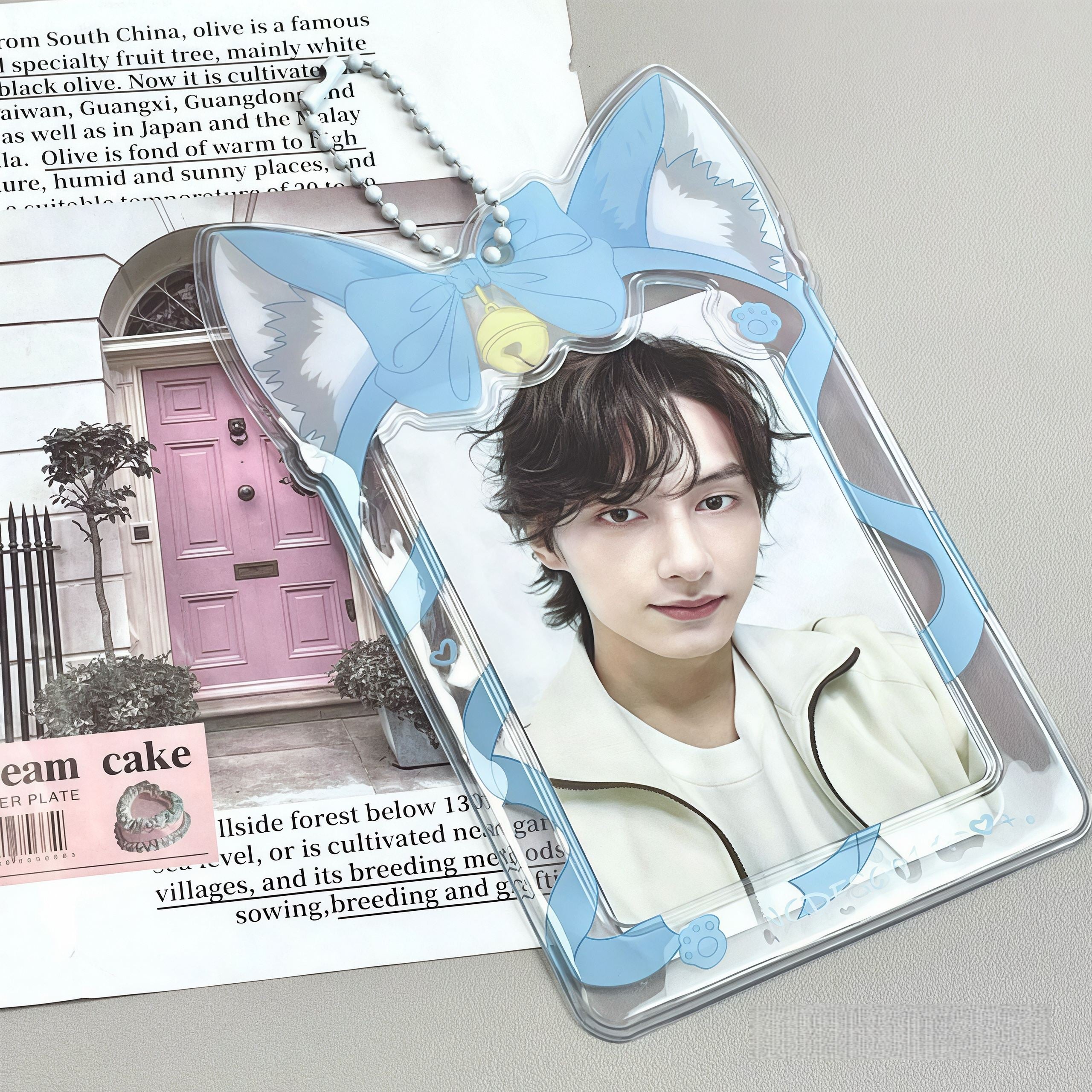 Ribbon Cat Ears Card Holder