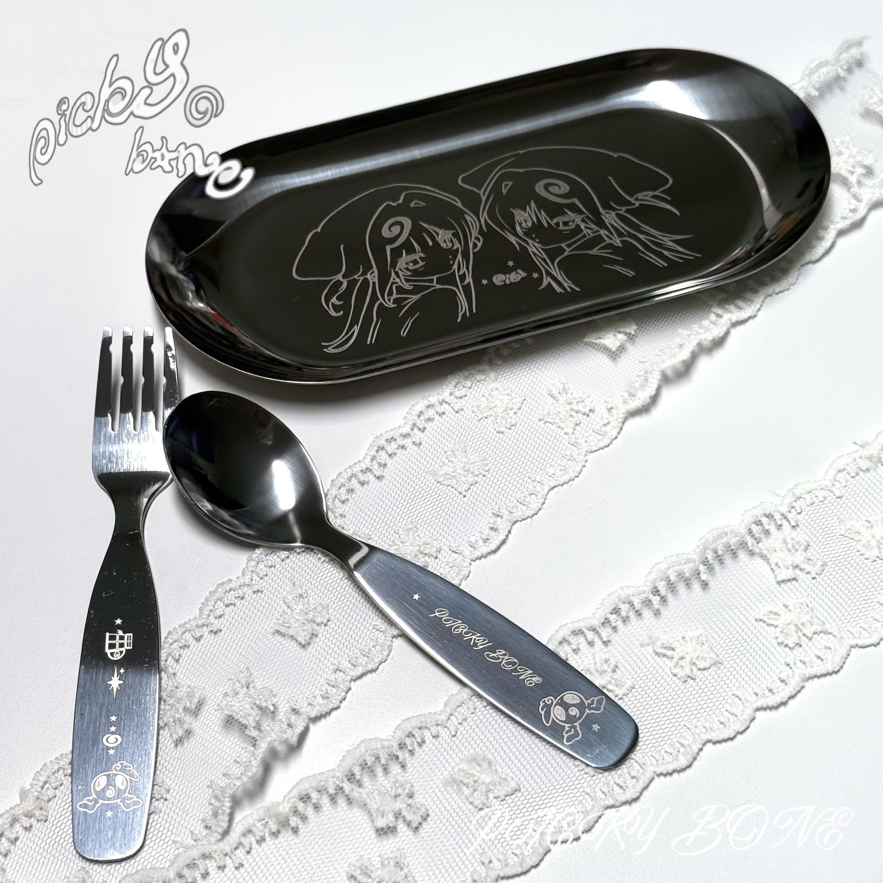 Pickybone Noodle Roll House Tableware Set