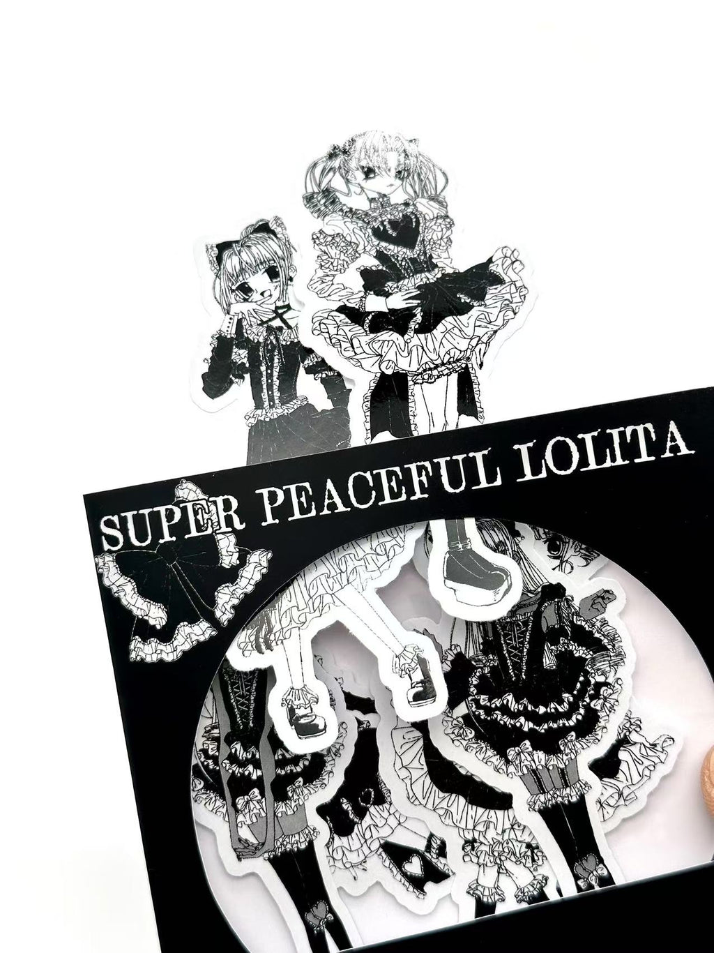 PiPOOxISEYA Gothic Seraphim Twin Sticker