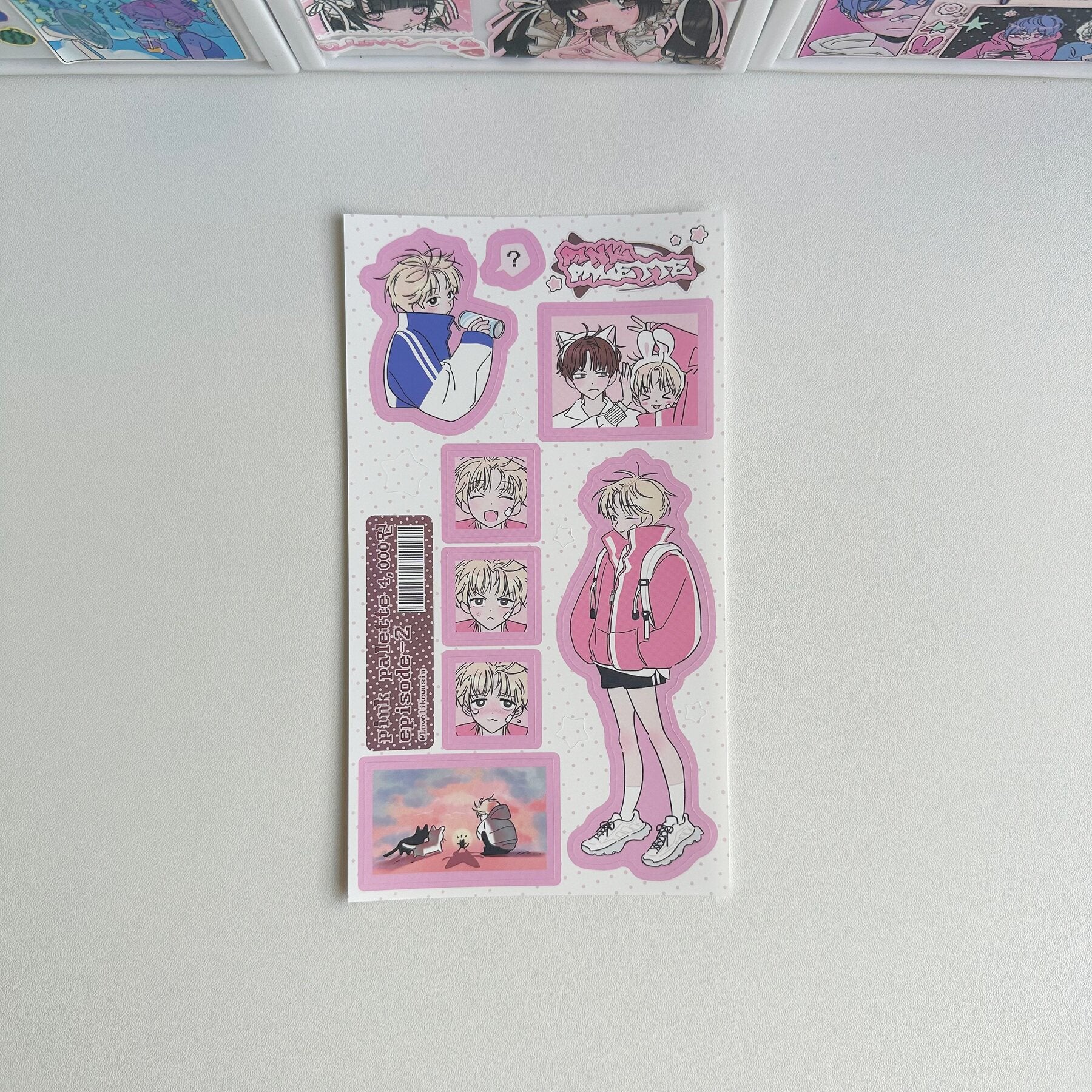WUSIN Boys Daily Sticker