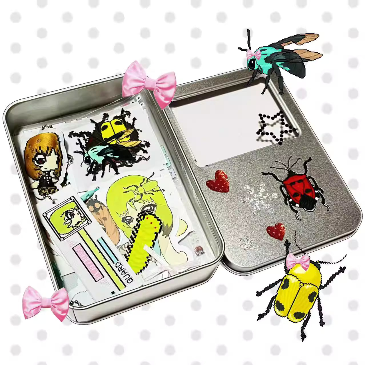 Pipoo Pixel Bug Squad UV Sticker