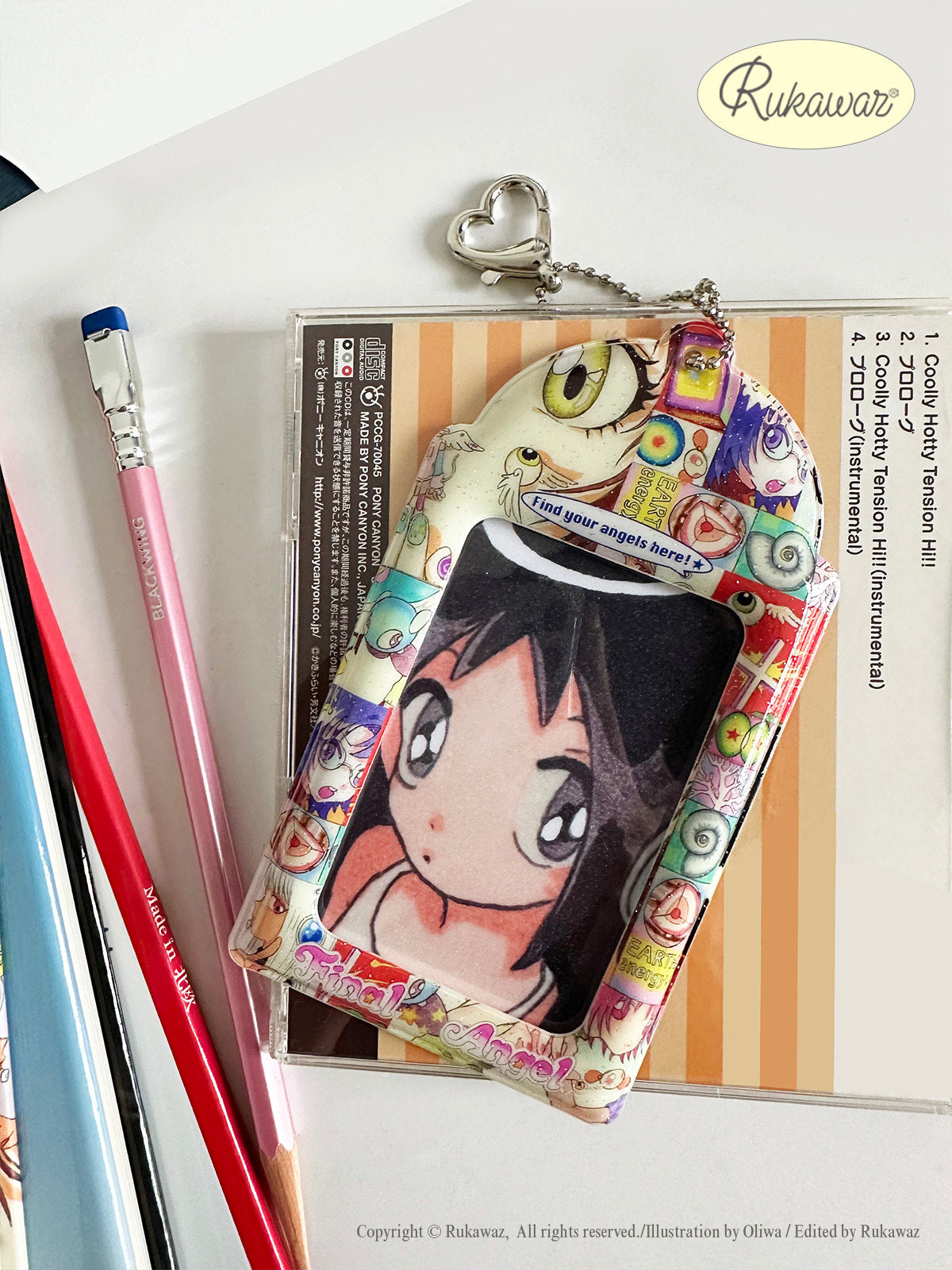 Rukawaz x Oliwa Final Angel Card Holder